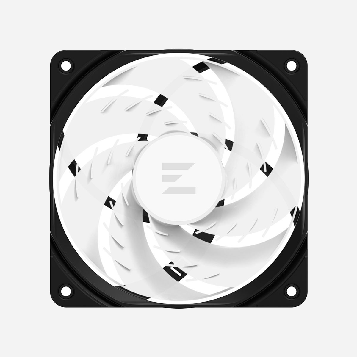 Zalman ZM-AF120R ARGB Ventilateur 120mm Noir, 800-1500 tr/min, 46.6 CFM, 24.3 dB, 12V, Connecteur 4-pin, PC/PBT, pour Boitier PC - Zalman ZM-AF120R ARGB. Type: Ventilateur, Vitesse de rotation (min): 800 tr/min, Vitesse de rotation (max): 1500 tr/min, Pression d'air maximale: 0,9 mmH2O. Largeur: 120 mm, Profondeur: 120 mm, Hauteur: 26 mm. Couleur du produit: Noir
