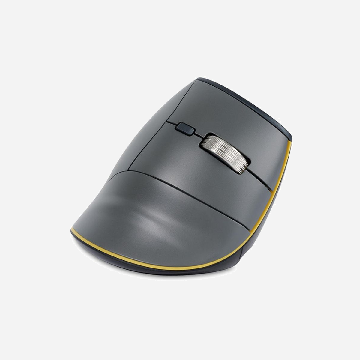 BakkerElkhuizen FastForward Souris Ergonomique Verticale Droitier, RF Wireless + Bluetooth + USB-C, Optique 500 DPI, 8 Boutons, Compatible Windows/macOS/Linux - <b>FastForward</b><br>La souris ergonomique verticale qui fait passer la vitesse, le confort et le contrôle au niveau supérieur.<br><br><b>Une ergonomie naturelle</b><br>La FastForward est conçue avec une inclinaison de 75°, ce qui place automatiquement votre main dans une position naturelle et détendue. Cela évite les tensions dans la main, le poignet et l'avant-bras, favorise une meilleure posture et aide à prévenir les troubles courants tels que les microtraumatismes répétés et le syndrome du canal carpien. C'est aussi naturel que de serrer la main de quelqu'un (mais sans contact visuel désagréable). Par conséquent, il faut peu de temps pour s'habituer à une posture ergonomique. Ces avantages ergonomiques ont été confirmés par la recherche, qui a établi un lien entre la position verticale des mains et les facteurs suivants avec moins de tension musculaire (Aarås et al., 2001 ; Quemelo & Vieira, 2013). Votre poignet reste droit et le mouvement de clic devient plus léger, ce qui réduit la force que vos doigts doivent appliquer.<br><br><b>Pourquoi choisir la FastForward ?</b><br>- Conception verticale ergonomique qui évite la surcharge<br>- Silencieuse et rapide comme l'éclair dans l'utilisation quotidienne<br>- Fonctionnalités intelligentes pour plus de productivité<br>- Compatible avec Windows, Mac, iPad, Android, Linux et Chrome OS<br>- 3 options de connexion: Bluetooth, filaire et sans fil avec dongle<br>- Longue durée de vie de la batterie, jusqu'à quatre mois sur une seule charge<br>- Plug & Play - aucun pilote n'est nécessaire
