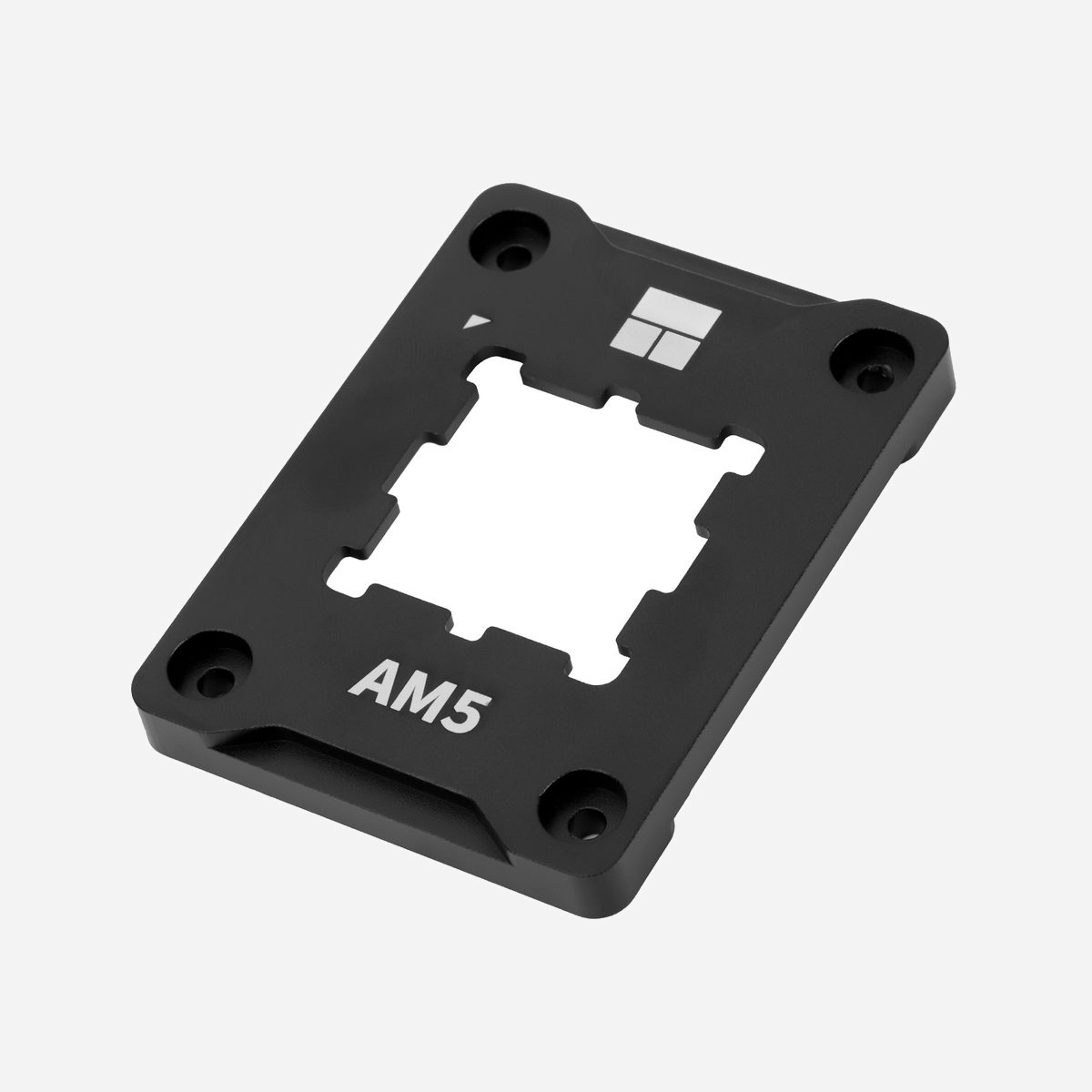Thermalright AM5 Secure Frame BLACK V2 - Cadre de Waterblock en Oxyde d'Aluminium Noir pour Socket AM5 - Dimensions 54x70x6 mm - Garantie 6 ans - Thermalright AM5 Secure Frame BLACK V2. Type: Water block frame, Matériel: Oxyde d'aluminium, Couleur du produit: Noir. Largeur: 54 mm, Profondeur: 70 mm, Hauteur: 6 mm. Quantité: 1 pièce(s)