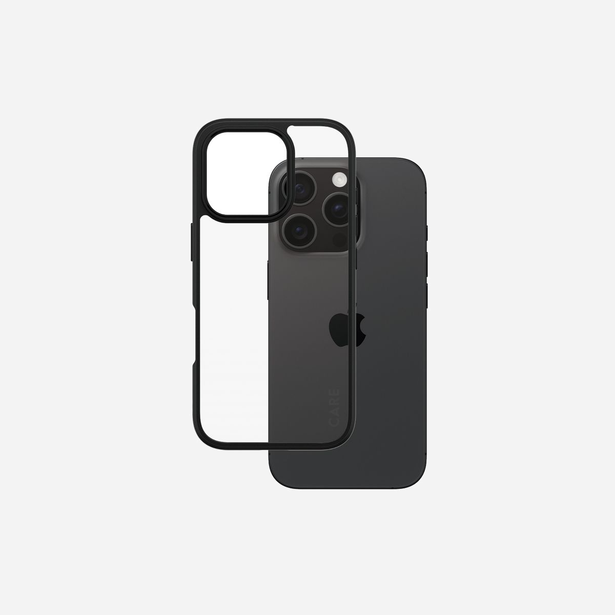 PanzerGlass CARE Flagship Case Transparent Urban Combat Cadre Noir pour iPhone 16 Pro - Housse de Protection, MIL-STD-810H, 75.7x153.9x14.2mm, 28g - PanzerGlass CARE by ® Flagship Case Transparent Urban Combat w. Black Frame iPhone 16 Pro. Type d'étui: Housse, Compatibilité de marque: Apple, Compatibilité: Apple - iPhone 16 Pro, Couleur du produit: Transparent