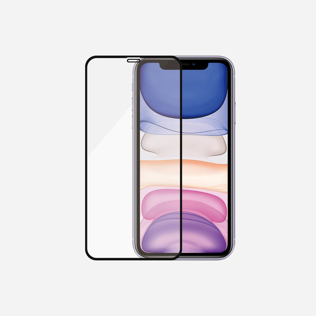 PanzerGlass Protection d'écran Edge-to-Edge pour Apple iPhone 11/XR, verre trempé, 15.5cm (6.1"), anti-rayures, anti-chocs, antibactérien, épaisseur 0.61mm - PanzerGlass ® Screen Protector iPhone 11 | XR | Edge-to-Edge. Compatibilité de marque: Apple, Compatibilité: Apple - iPhone XR, Apple - iPhone 11. Application à sec. Fonctions de protection: Résistant aux rayures, Résistant aux chocs, Anti-bactérien. Matériel: Verre trempé, Polyéthylène téréphthalate (PET), Silicone, Couleur du produit: Transparent. Quantité: 1 pièce(s)