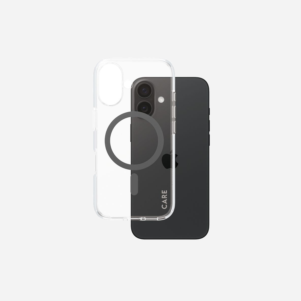 PanzerGlass CARE Flagship Case Urban Combat Transparent MagSafe pour iPhone 16, Housse de protection, Résistance Chocs & Rayures, MIL-STD-810H, 76.6x152.6x13.1mm - PanzerGlass CARE by ® Flagship Case Transparent Urban Combat w. Black MagSafe iPhone 16. Type d'étui: Housse, Compatibilité de marque: Apple, Compatibilité: Apple - iPhone 16, Couleur du produit: Transparent