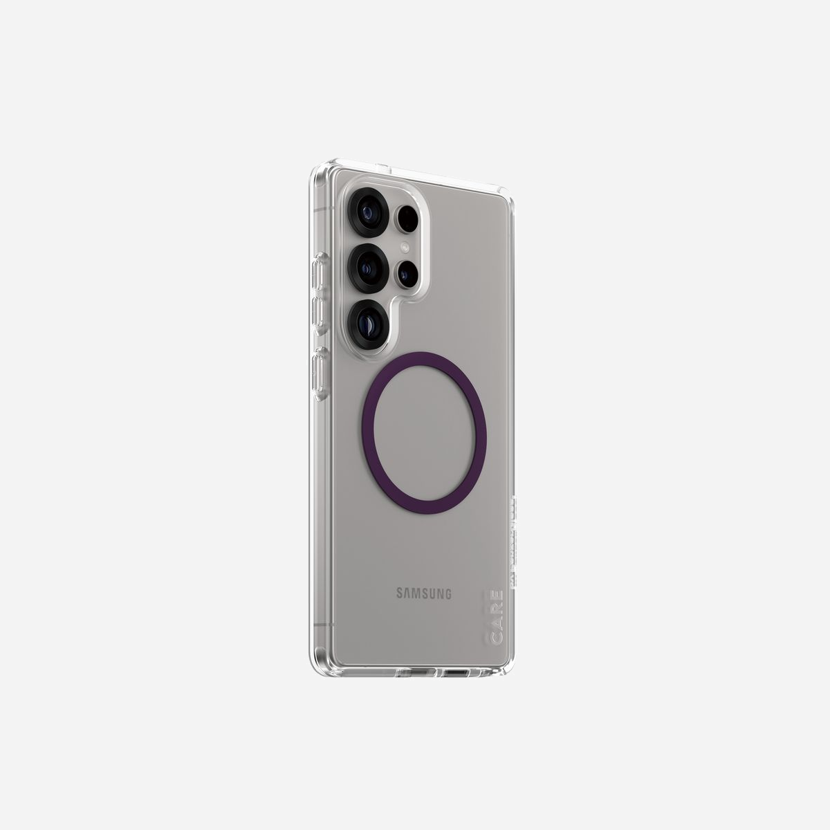 PanzerGlass CARE Flagship Case Transparent Urban Combat Plum Purple pour Samsung Galaxy S25 Ultra - Housse de protection antichoc et rayures, compatible Qi. - PanzerGlass CARE by ® Flagship Case Transparent Urban Combat w. Plum Purple Qi Compatible Samsung Galaxy S25 Ultra. Type d'étui: Housse, Compatibilité de marque: Samsung, Compatibilité: Samsung - Galaxy S25 Ultra, Couleur du produit: Transparent