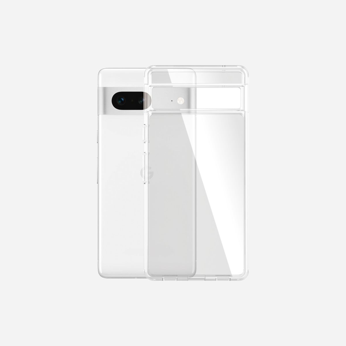 PanzerGlass HardCase Transparent pour Google Pixel 7a - Housse de protection, Résistance Chocs & Rayures, Standard MIL-STD-810H, Dimensions 76.3x155.8x13.2mm, 30g - PanzerGlass ® HardCase Transparent Google Pixel 7a. Type d'étui: Housse, Compatibilité de marque: Google, Compatibilité: Google - Gobi, Couleur du produit: Transparent