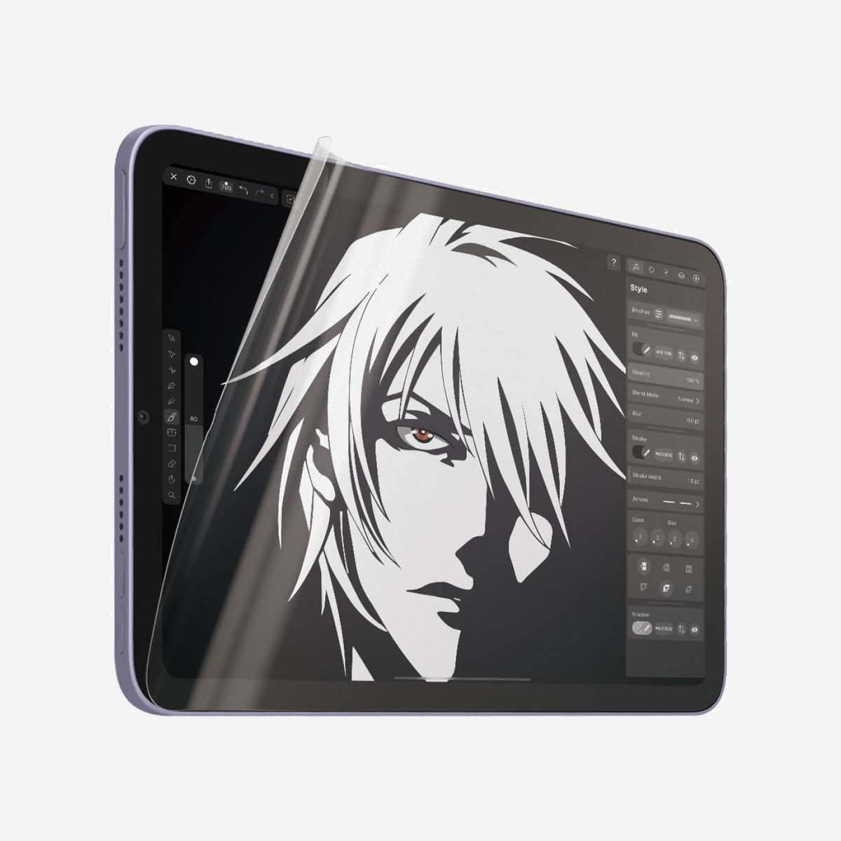 PanzerGlass GraphicPaper Protection d'écran Apple iPad Mini 8.3" (2021/2024) PET/Silicone, Résistant Rayures/Chocs, Ultra-Wide Fit, 0.61mm - PanzerGlass ® GraphicPaper® Screen Protector iPad Mini 8.3'' (2021, 2024) | Ultra-Wide Fit. Compatibilité de marque: Apple, Compatibilité: Apple - iPad mini 8.3'' (2021), Apple - iPad mini 8.3" (2024). Application à sec. Fonctions de protection: Résistant aux rayures, Résistant aux chocs. Matériel: Polyéthylène téréphthalate (PET), Silicone, Couleur du produit: Transparent. Quantité: 1 pièce(s)