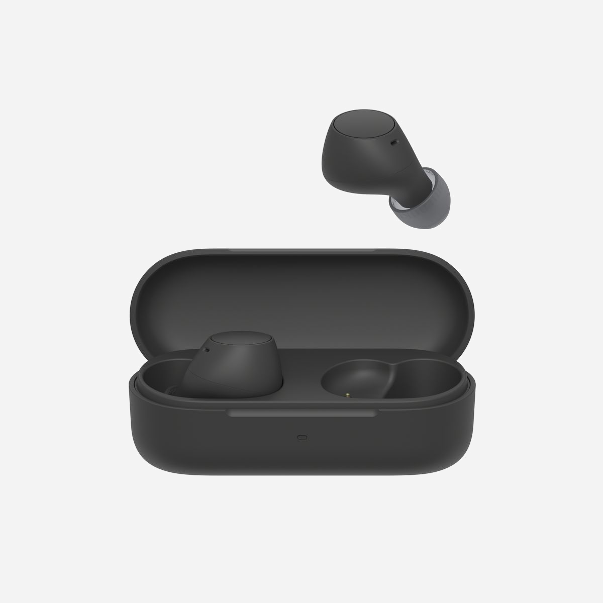 Casque True Wireless Stereo Sony WF-C510 Noir - Bluetooth 5.3, IPX4, Autonomie 10h/20h (ANC), Transducteur 6mm, 20-20000Hz, Profils A2DP/HFP/AAC/HSP/AVRCP/SBC - Sony WF-C510. Type de produit: Casque. Technologie de connectivité: True Wireless Stereo (TWS), Bluetooth. Utilisation recommandée: Appels/Musique/Sport/Au quotidien. Portée du routeur sans fil: 10 m. Poids: 31 g. Couleur du produit: Noir