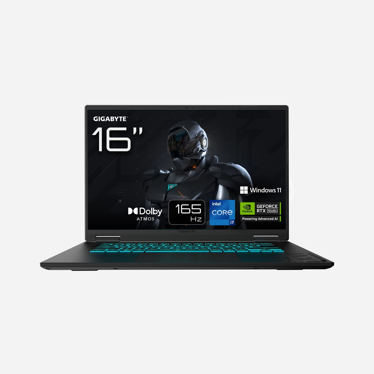 GIGABYTE GAMING A16 CWH Ordinateur Portable 16" WUXGA 165Hz IPS Intel Core i7-13620H RTX 5070 8Go 16Go DDR5 5200MHz SSD 1To NVMe PCIe 4.0 Windows 11 Home - Le portable GIGABYTE GAMING A16 est équipé d'un processeur Intel H, d’un GPU NVIDIA GeForce RTX série 50, et d'un écran à taux de rafraîchissement élevé de 165 Hz. Avec son rapport d'aspect large de 16:10 et la possibilité de le plier à 180°, cet ordinateur portable vous soutient dans tous vos combats et même dans votre quotidien.