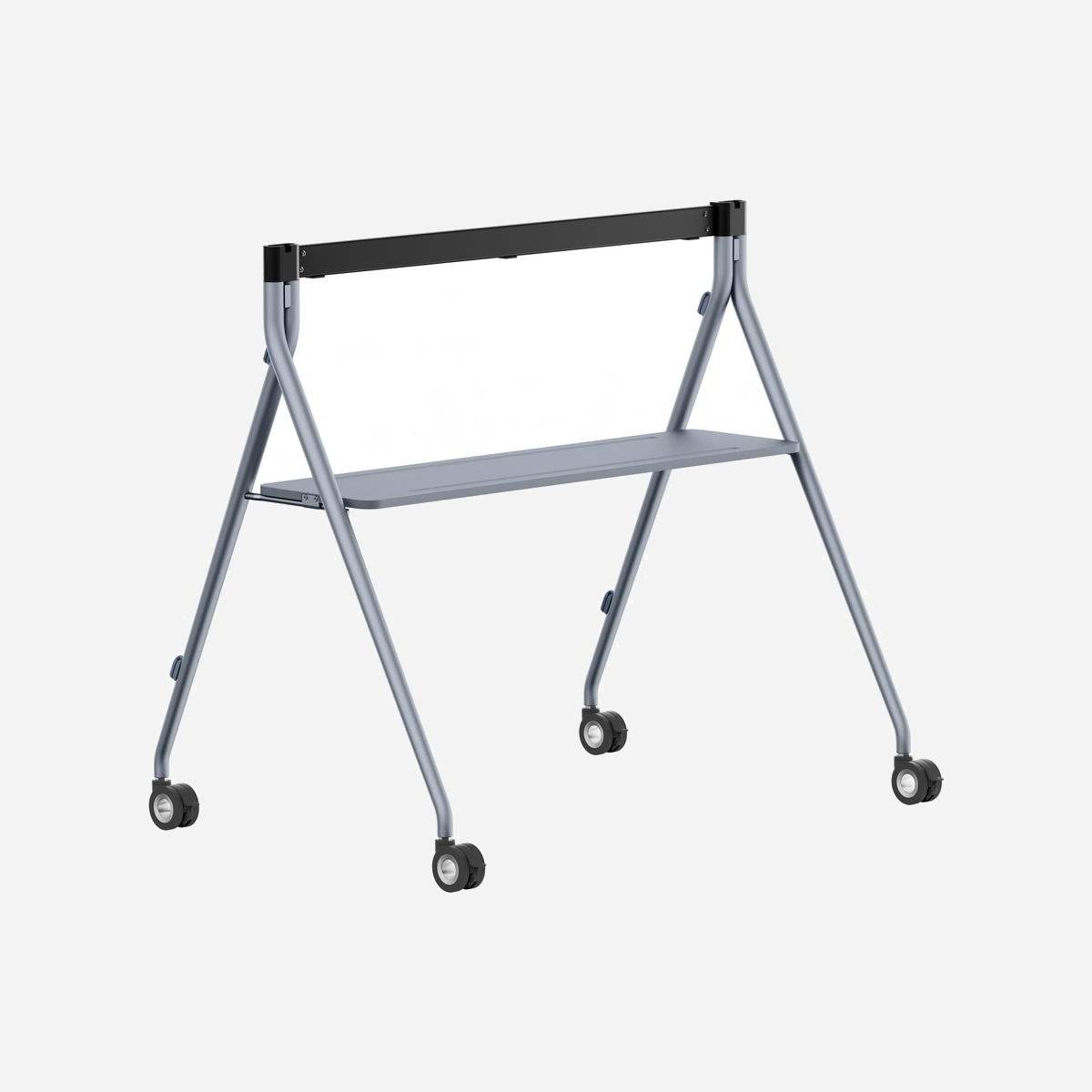 Yealink MB-FS-P650T Support au sol noir/gris pour MeetingBoard Pro 65" (165.1cm), 1154x795x1034mm, 19.8kg, Compatible sol, Ref: 3311083 - Grâce à son support au sol, le MeetingBoard peut être déplacé facilement. C’est particulièrement utile dans les espaces ouverts et les bureaux de direction.