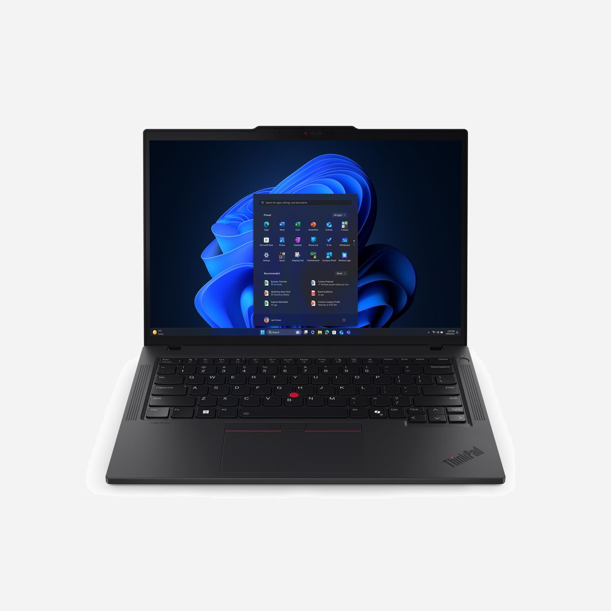 Lenovo ThinkPad T14 Gen 6 (Intel) Copilot+ PC - Intel Core Ultra 7 258V, 32Go LPDDR5x, 1To SSD, 14" WUXGA, Intel Arc Graphics 140V, Windows 11 Pro - Lenovo ThinkPad T14 Gen 6 (Intel) Copilot+ PC. Type de produit: Ordinateur portable, Format: Clapet. Famille de processeur: Intel Core Ultra 7, Modèle de processeur: 258V. Taille de l'écran: 35,6 cm (14"), Type HD: WUXGA, Résolution de l'écran: 1920 x 1200 pixels. Mémoire interne: 32 Go, Type de mémoire interne: LPDDR5x-SDRAM. Capacité totale de stockage: 1 To, Supports de stockage: SSD. Modèle d'adaptateur graphique inclus: Intel Arc Graphics 140V. Système d'exploitation installé: Windows 11 Pro. Couleur du produit: Noir. Poids: 1,38 kg