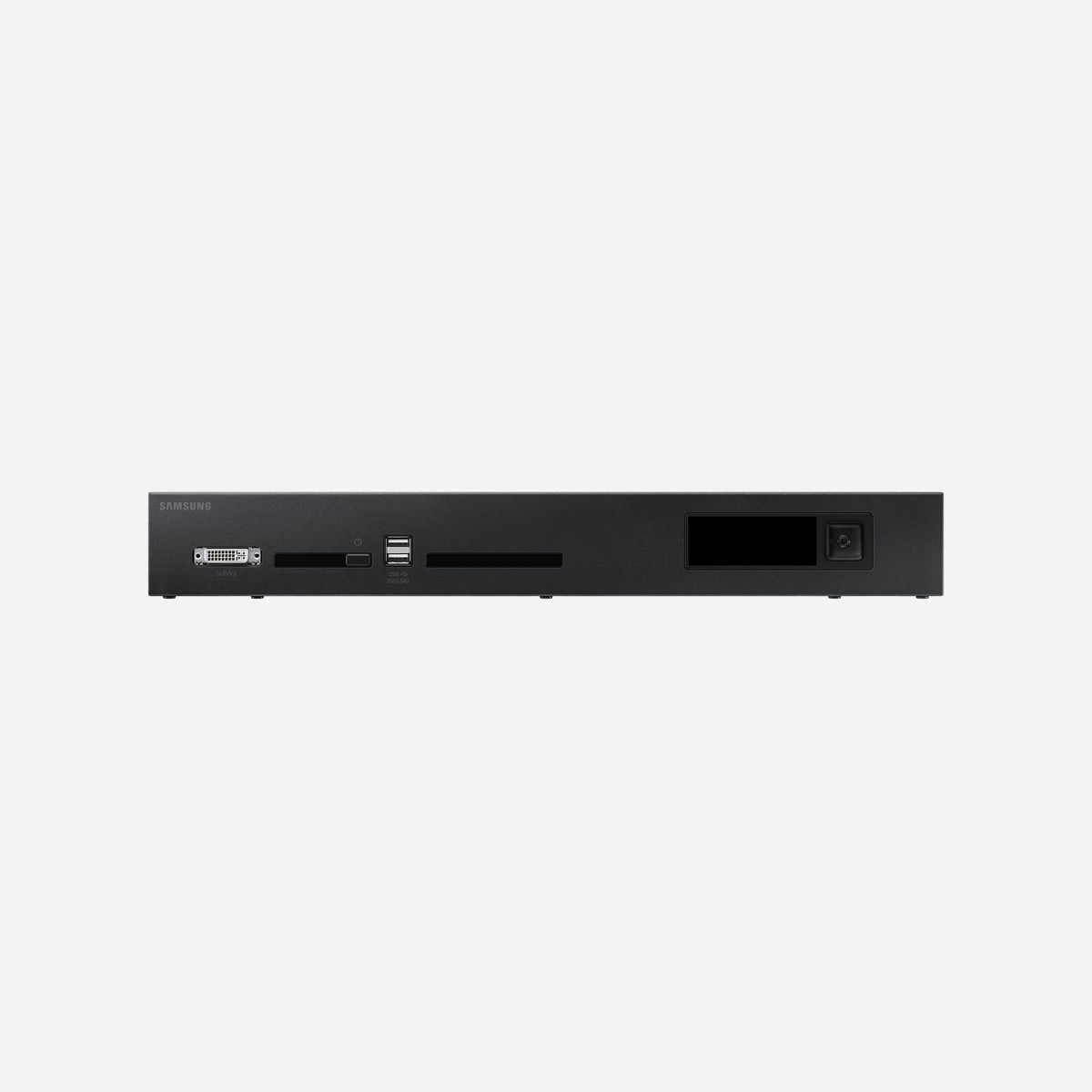 Samsung SBB-SNOWAAE/EN Boîtier d'Encastrement SBB Oscar-P, Résolution 1920x1080 120Hz, DisplayPort, DVI, Audio Optique, Bluetooth, 440x348.9x60.5mm, 4.2kg - Samsung SBB-SNOWRAF/EN. Couleur du produit: Noir, Type de produit: Boîte d'encastrement (SBB)