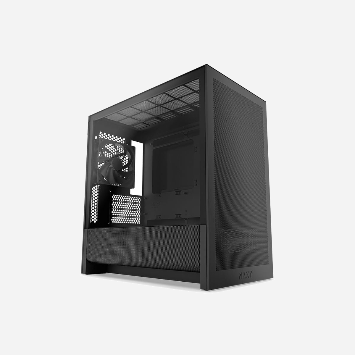 NZXT H9 H3 Flow - Boîtier PC Midi Tower Noir - Micro ATX/Mini-ITX - Baies 2.5/3.5" - Mesh/SGCC/Verre Trempé - Ventilo 120mm - USB 3.2 Gen 1/Gen 2x2 - NZXT H9 H3 Flow. Format: Midi Tower, Type: PC, Couleur du produit: Noir. Prise en charge des diamètres des ventilateurs avants: 120,140 mm, Ventilateurs arrières installés: 1x 120 mm, Pris en charge des diamètres des ventilateurs arrières: 120 mm. Tailles de disques durs supportées: 2.5,3.5". Largeur: 225 mm, Profondeur: 389 mm, Hauteur: 400 mm