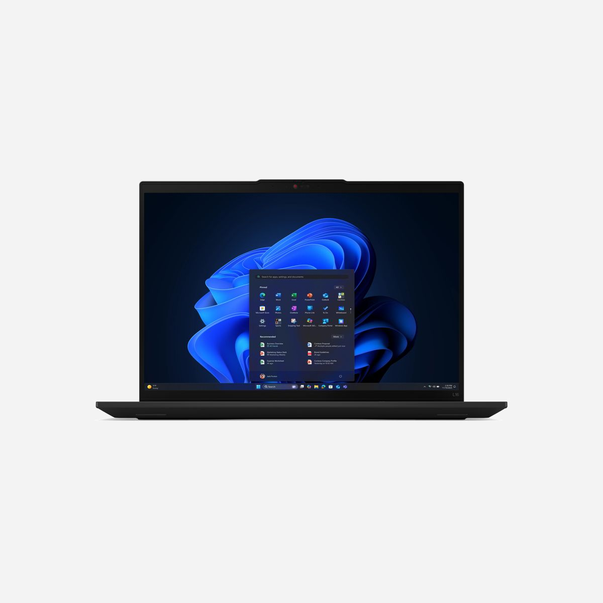 Lenovo ThinkPad L16 Gen 2 (Intel) Core Ultra 5 225U 16" WUXGA 32GB DDR5 1To SSD Wi-Fi 6E Windows 11 Pro Noir (21SA0049GE) - Lenovo ThinkPad L16 Gen 2 (Intel). Type de produit: Ordinateur portable, Format: Clapet. Famille de processeur: Intel Core Ultra 5, Modèle de processeur: 225U. Taille de l'écran: 40,6 cm (16"), Type HD: WUXGA, Résolution de l'écran: 1920 x 1200 pixels. Mémoire interne: 32 Go, Type de mémoire interne: DDR5-SDRAM. Capacité totale de stockage: 1 To, Supports de stockage: SSD. Modèle d'adaptateur graphique inclus: Intel Graphics. Système d'exploitation installé: Windows 11 Pro. Couleur du produit: Noir. Poids: 1,79 kg
