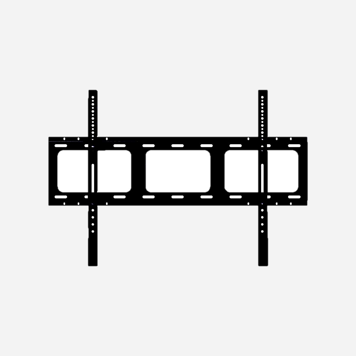 Support Mural Yealink MB-WallMount-650 pour MeetingBoard 65 Pro, Diagonale Max. 65", Noir, 912x22x242mm, VESA, Référence 3311073 - Support mural pour Yealink MeetingBoard 65 Pro