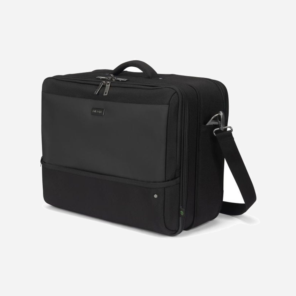 DICOTA D32164-RPET Malette Anthracite 17.3" Polyester Recyclé, Compartiment PC 420x40x320mm, Sangle Épaule, 475x230x400mm, 1.8kg - DICOTA D32164-RPET. Type d'étui: Malette, Taille maximale de l’écran: 43,9 cm (17.3"), Sangle épaule. Poids: 1,8 kg. Coloration de surface: Monochromatique