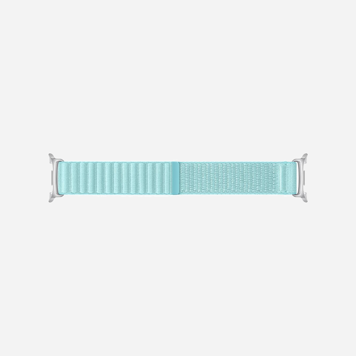 Bracelet Samsung ET-SVL32SMEGEU Menthe Taille S/M pour Galaxy Watch8/8 Classic, Nylon Respirant et Fermeture Velcro, Tissu Recyclé - Sentez la douceur sur votre poignet<br>Confectionné en partie de matériaux recyclés post-consommation, le bracelet confort associe un nylon respirant à une fermeture velcro ajustable pour un maintien parfait.<br>Sa texture douce et aérée épouse le poignet avec délicatesse, offrant une sensation agréable tout au long de la journée — comme de la nuit.<br>Assez léger pour se faire oublier, assez confortable pour vous suivre dans toutes vos activités, même pendant le sommeil ou leffort.<br><br>Repos assuré, confort maîtrisé<br>Un bracelet qui sait se faire oublier tout en vous apportant le confort dont vous avez besoin. Idéal aussi bien pour le sommeil que pour l'effort.<br><br>Système d'attache dynamique<br>Plus besoin de tutoriel complexe ! Changez de bracelet très simplement en un clic, grâce au nouveau système d'attache dynamique. En plus de vous assurer un ajustement parfait, il vous permet de changer rapidement de bracelet suivant vos envies.