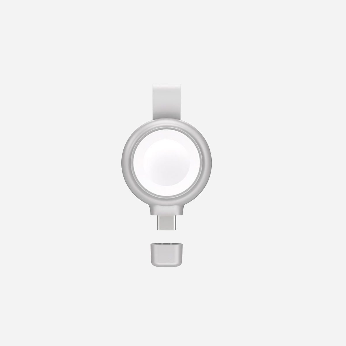 4smarts QI2 Chargeur Smartwatch Argenté USB, Recharge Sans Fil 5W, Charge Rapide, Compatible MagSafe, ABS/Aluminium, 40x49.6x14mm, Compatible Apple Watch - 4smarts QI2. Type de chargeur: Intérieure, Type de source d'alimentation: USB, Compatibilité de chargeur: Smartwatch. Tension d'entrée: 5 V. Recharge sans fil, Charge rapide. Couleur du produit: Argent