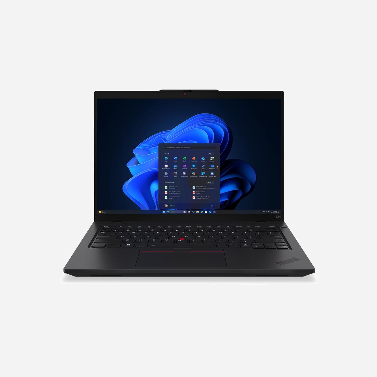 Lenovo ThinkPad L14 Gen 6 (AMD) Ryzen 5 PRO 215, 14" WUXGA (1920x1200), 32Go DDR5, 512Go SSD NVMe PCIe 4.0, AMD Radeon 740M, Windows 11 Pro - Lenovo ThinkPad L14 Gen 6 (AMD). Type de produit: Ordinateur portable, Format: Clapet. Famille de processeur: AMD Ryzen™ 5 PRO, Modèle de processeur: PRO 215, Fréquence du processeur: 3,2 GHz. Taille de l'écran: 35,6 cm (14"), Type HD: WUXGA, Résolution de l'écran: 1920 x 1200 pixels. Mémoire interne: 32 Go, Type de mémoire interne: DDR5-SDRAM. Capacité totale de stockage: 512 Go, Supports de stockage: SSD. Modèle d'adaptateur graphique inclus: AMD Radeon 740M. Système d'exploitation installé: Windows 11 Pro. Couleur du produit: Noir