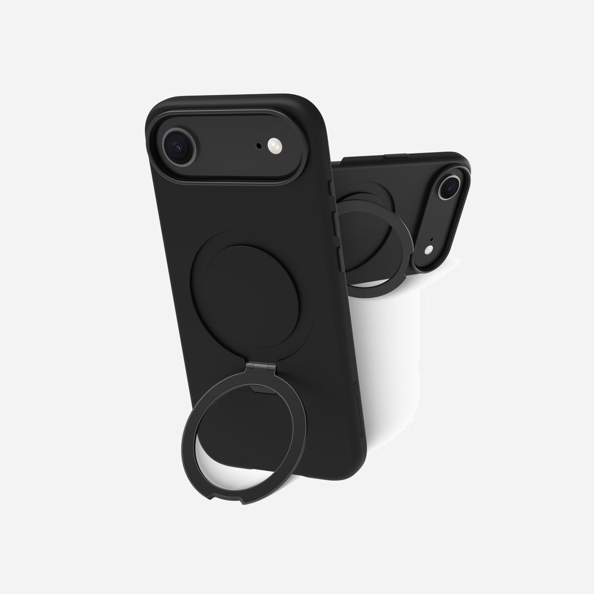dbramante1928 Roskilde MS Kick ICON Housse Noire pour iPhone 17 Air, Compatible MagSafe, Support Bureau, Anti-goutte 1.2m, Certifié GRS - dbramante1928 Roskilde MS Kick ICON. Type d'étui: Housse, Compatibilité de marque: Apple, Compatibilité: iPhone 17 Air, Coloration de surface: Monochromatique, Couleur du produit: Noir, Support de bureau