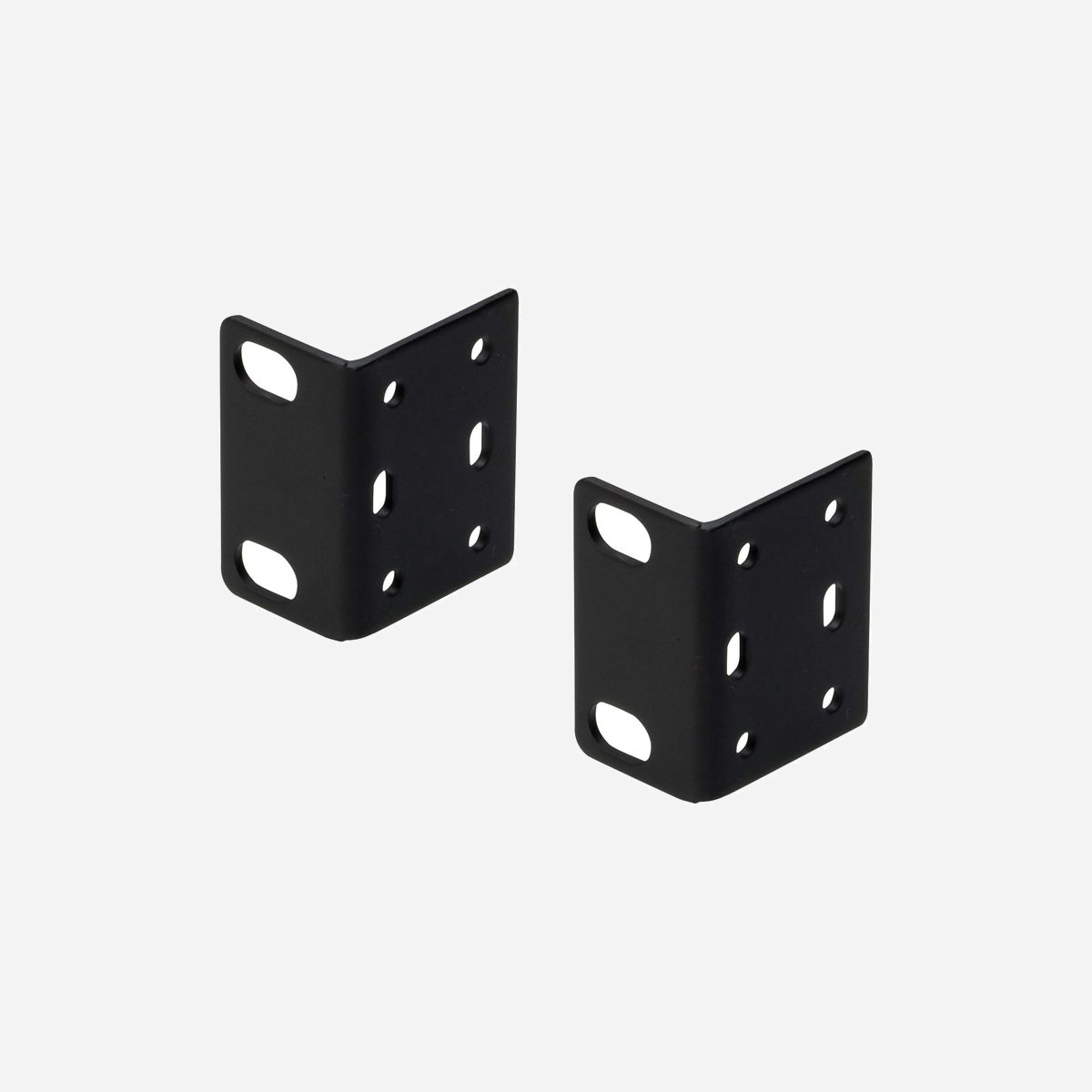 Kit de Montage Rack ATEN 2X-043G : Équerres de Fixation Noires pour VP1920 et VP2730 (Lot de 2, Vis Phillips Incluses, Conforme RoHS) - Pour le confort de votre installation, ATEN propose des kits de montage en rack qui vous permet d’installer le commutateur matriciel de présentation sur le rack. Veuillez consulter les informations sur les produits compatibles ci-dessous ainsi que les Manuels d’utilisateur des Commutateurs matriciels de présentation situés dans l’onglet Support et téléchargements ci-dessous pour plus d’informations.<br>2x Supports de montage<br>6x Vis à tête hexagonale cruciformes