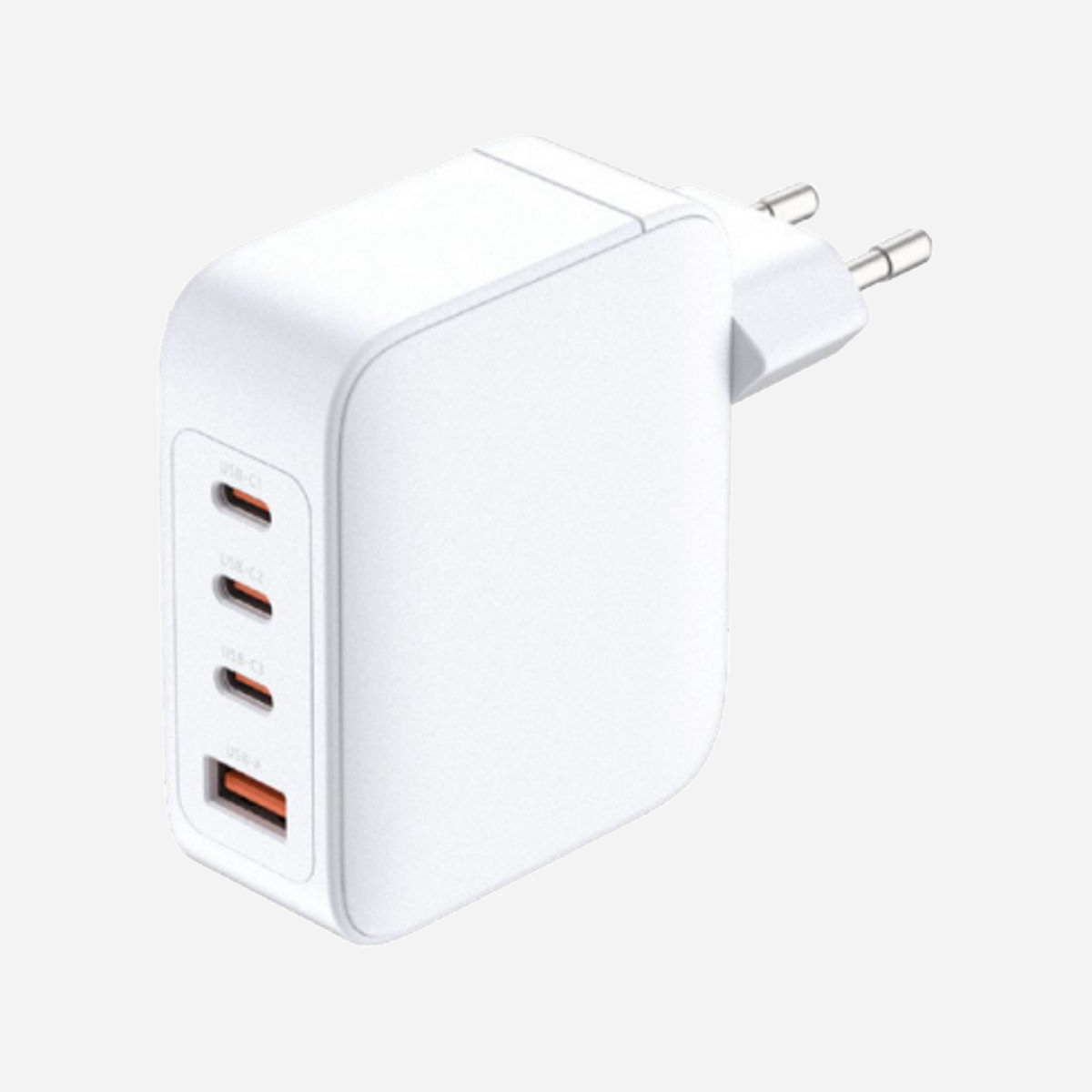 D-Link DCF-141 Chargeur Secteur Universel 140W Power Delivery 3.1 & Quick Charge 4.0, 3x USB-C & 1x USB-A 3.2 Gen 1, Protections Multiples, Blanc - D-Link DCF-141. Type de chargeur: Intérieure, Type de source d'alimentation: Secteur, Compatibilité de chargeur: Universel. Tension d'entrée: 110 - 240 V. Quantité de ports USB de type C: 3, Charge rapide, Dispositifs de protection électrique: Sur-courant, Surtension, Surcharge, Surchauffe, Court-circuit. Couleur du produit: Blanc