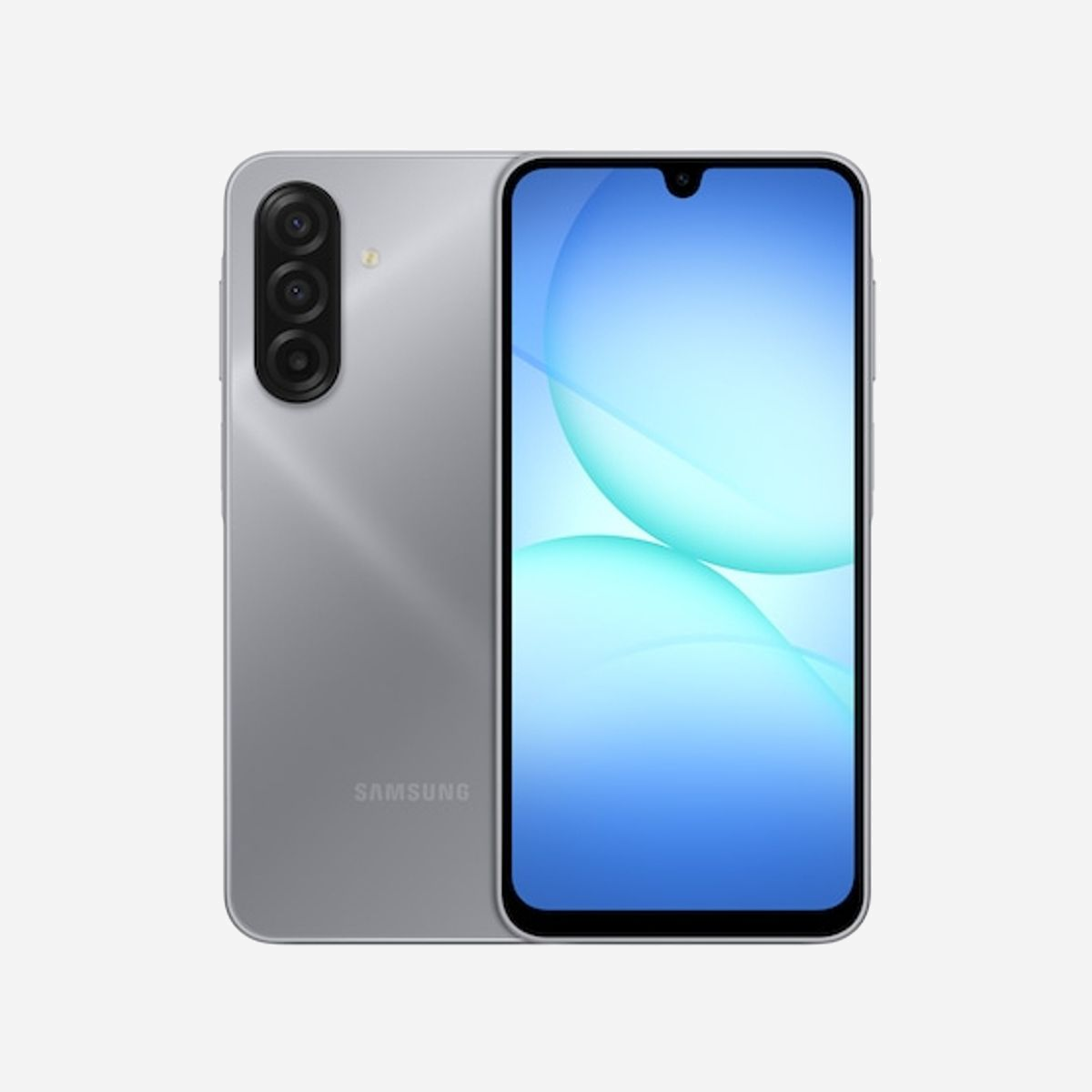 Samsung Galaxy A17 - Écran 6.7" Super AMOLED 90Hz, MediaTek, 4Go RAM, 128Go, Triple Caméra 50MP, Double SIM, 4G LTE, USB-C, Batterie 5000mAh, Android, Gris - Samsung Galaxy A17. Taille de l'écran: 17 cm (6.7"), Résolution de l'écran: 1080 x 2340 pixels. Famille de processeur: MediaTek. Capacité de la RAM: 4 Go, Capacité de stockage interne: 128 Go. Résolution de la caméra arrière (numerique): 50 MP, Type de caméra arrière: Trois modules photo. Capacité de la carte SIM: Double SIM hybride. Capacité de la batterie: 5000 mAh. Couleur du produit: Gris. Poids: 190 g