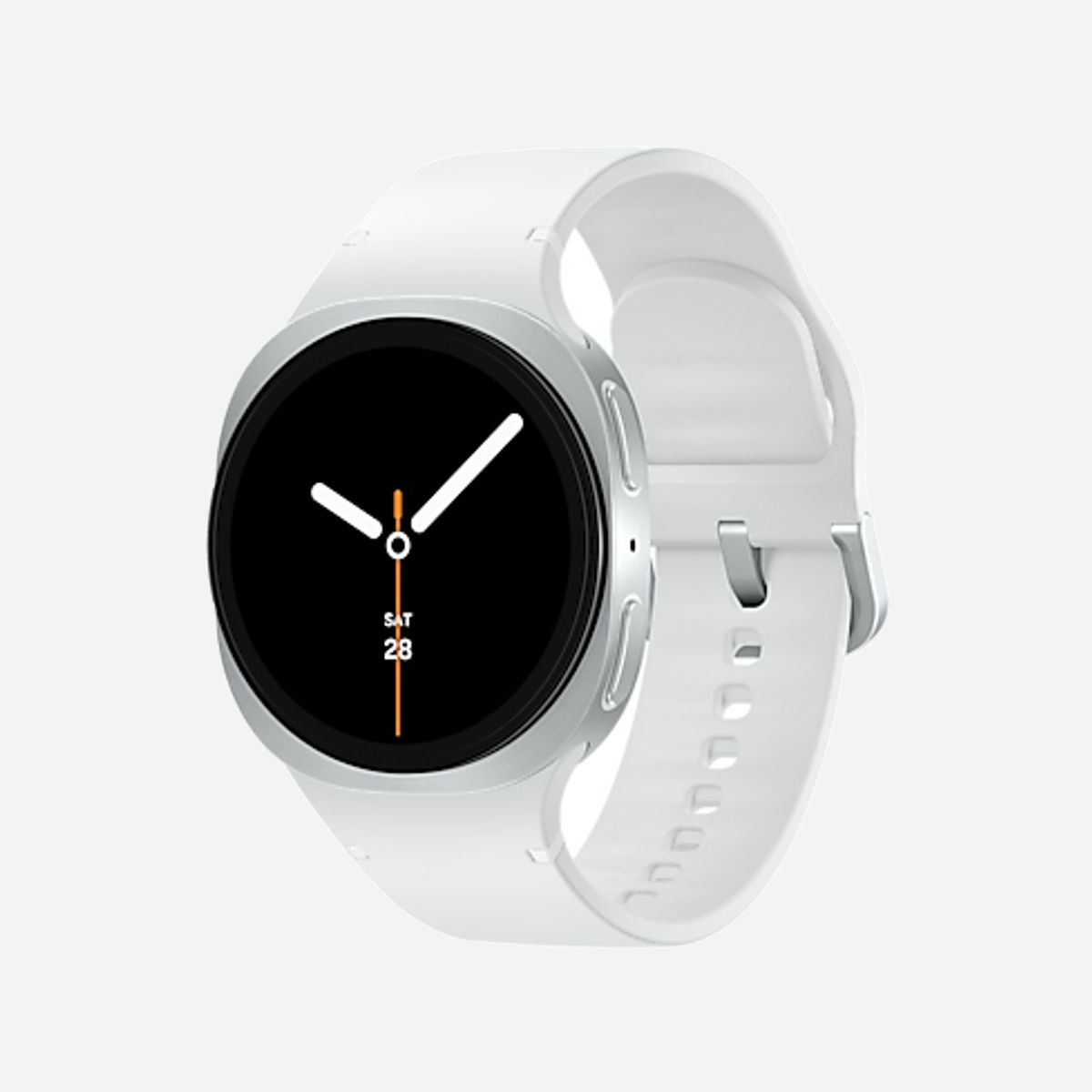 Samsung Galaxy Watch8 40mm Argent : AMOLED 1.3" 438x438, Exynos W1000, 2GB RAM, 32GB Stockage, WiFi, Bluetooth 5.3, GPS, Wear OS, IP68 - <b>Ultra confort, du sommeil à l'effort</b><br>Notre Galaxy Watch la plus fine à ce jour. Entièrement réimaginée, dans un boîtier léger et équipée d'un nouveau Système d’attache dynamique pour en faire notre Watch la plus confortable à porter. Faites l'expérience du coach personnel Samsung Health, qui vous accompagne de jour comme de nuit pour vous aider à améliorer vos performances running, votre sommeil, votre nutrition et votre bien-être physique et mental.<br>Discutez-en avec Galaxy AI, la forme la plus avancée d'IA sur Samsung Galaxy Watch, avec la nouvelle interface One UI 8 Watch et Gemini.<br><br><b>Le nouveau design signature Galaxy Watch</b><br>Démarquez-vous avec le nouveau design moderne et innovant de la Galaxy Watch8. Un design inspiré par l'émotion et le minimalisme qui se retranscrit dans les bords de la Galaxy Watch8, disponible en deux tailles : 40mm et 44mm, et deux coloris : Graphite et Argent. <br><br><b>La Galaxy Watch la plus fine</b><br>Avec un design entièrement réimaginé, la Galaxy Watch8 est la plus fine des Galaxy Watch à ce jour en étant 11% plus fine que la génération précédente. Son nouveau design vous apporte le confort nécessaire pour vous accompagner tout au long de votre journée, du sommeil à l'effort.<br><br><b>La Galaxy Watch la plus confortable</b><br>Le nouveau Système d’attache dynamique de la Galaxy Watch8 plaque votre montre contre votre peau pour apporter plus d'esthétique, de confort et de stabilité sur votre poignet.<br>Testez la Galaxy Watch la plus confortable à ce jour jusqu’à même en oublier sa présence. <br><br>