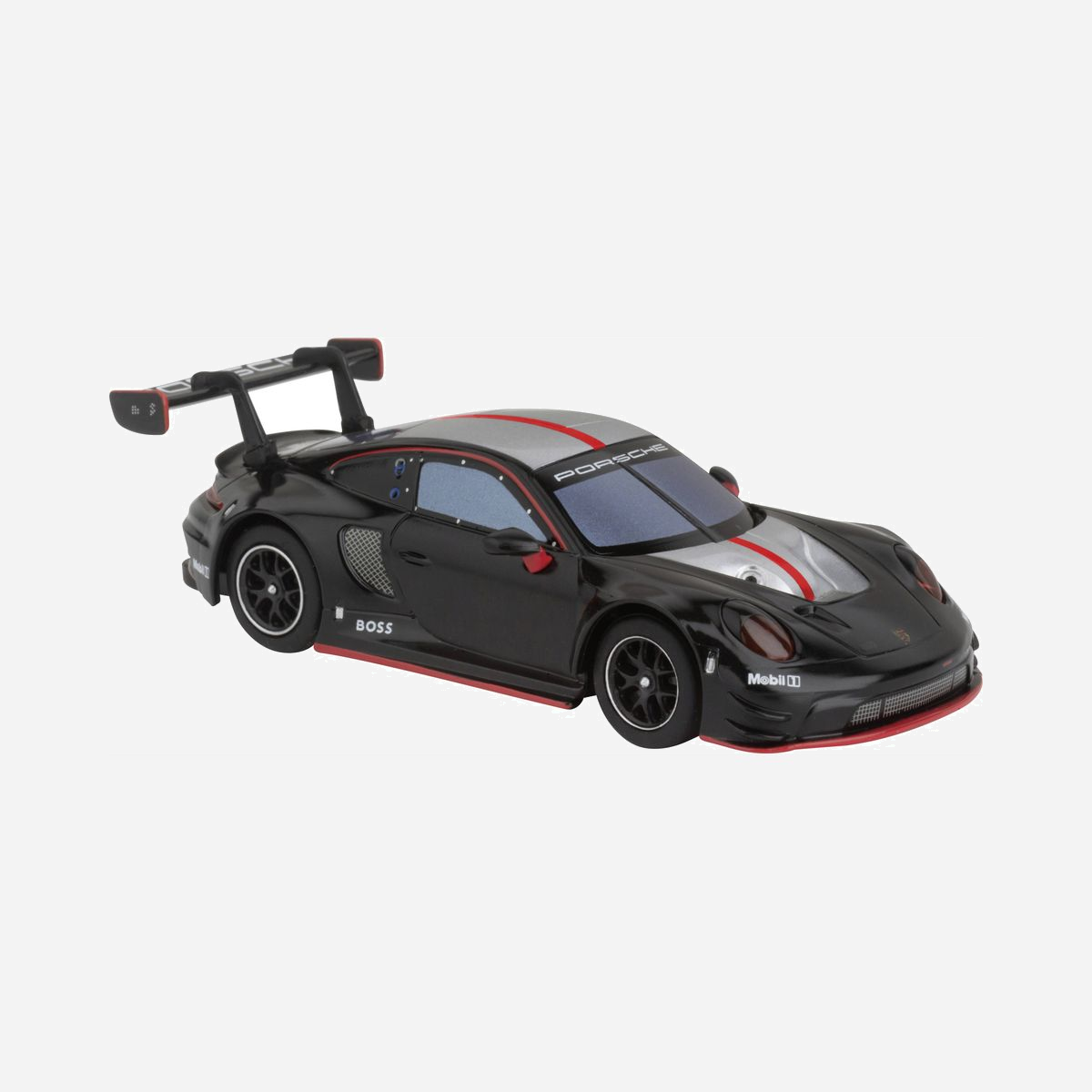 Carrera Hybrid Black Devil 1:50 Ref. 50051003, Feux Avant/Arrière, Vitesse 1.8m/s, Batterie Lithium 30min, Recharge USB-C 20min, Commande APP Mobile. - Découvrez le Carrera Hybrid Black Devil à l'échelle 1:50 - détaillé et avec une précision exceptionnelle. Ce véhicule impressionne non seulement par son design distinctif, mais également par ses fonctions de haute qualité : les feux avant et arrière garantissent une expérience de conduite réaliste sur la voie hybride Carrera et dans la pièce. Les caractéristiques de conduite authentiques permettent au modèle d'être aussi dynamique que l'original avec une vitesse de 1,8m/s sur la piste. Une batterie au lithium puissante vous permet de profiter d'une autonomie de 30 minutes et est rechargée en seulement 20 minutes via le câble USB-C. Avec la commande d'APP mobile, un son moteur réaliste et des possibilités de personnalisation variées, le Carrera Hybrid Black Devil garantit un plaisir de course de classe exceptionnelle !<br>Ce texte a été traduit par une machine.