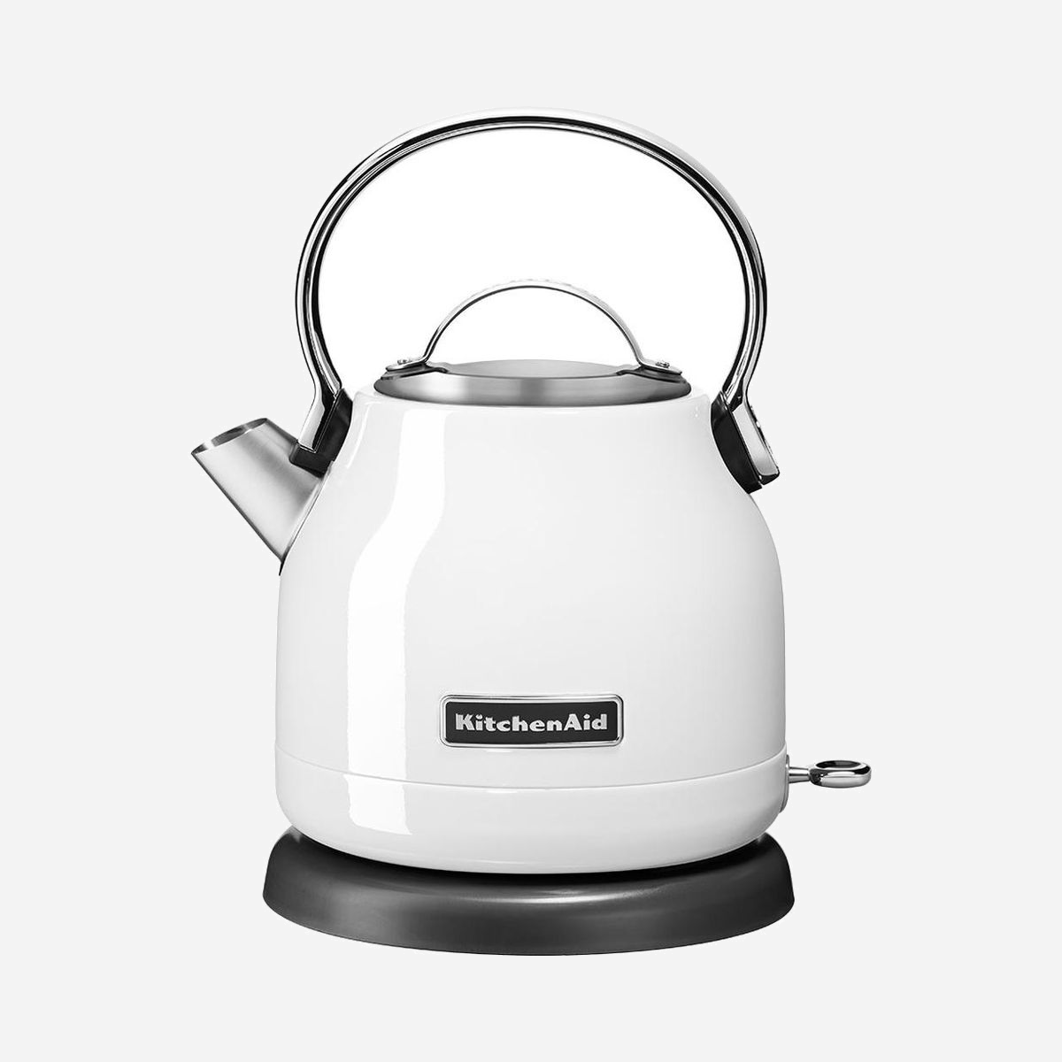 KitchenAid 5KEK1222EWH Bouilloire 1.25L 2200W Blanc, Corps en Acier Inoxydable, Filtre Anti-Calcaire, Base 360°, Arrêt Automatique, Sans Fil - KitchenAid 5KEK1222EWH. Capacité du réservoir d'eau: 1,25 L. Puissance: 2200 W. Couleur du produit: Blanc, Matériau du boîtier/corps: Acier inoxydable. Sans fil. Filtrage