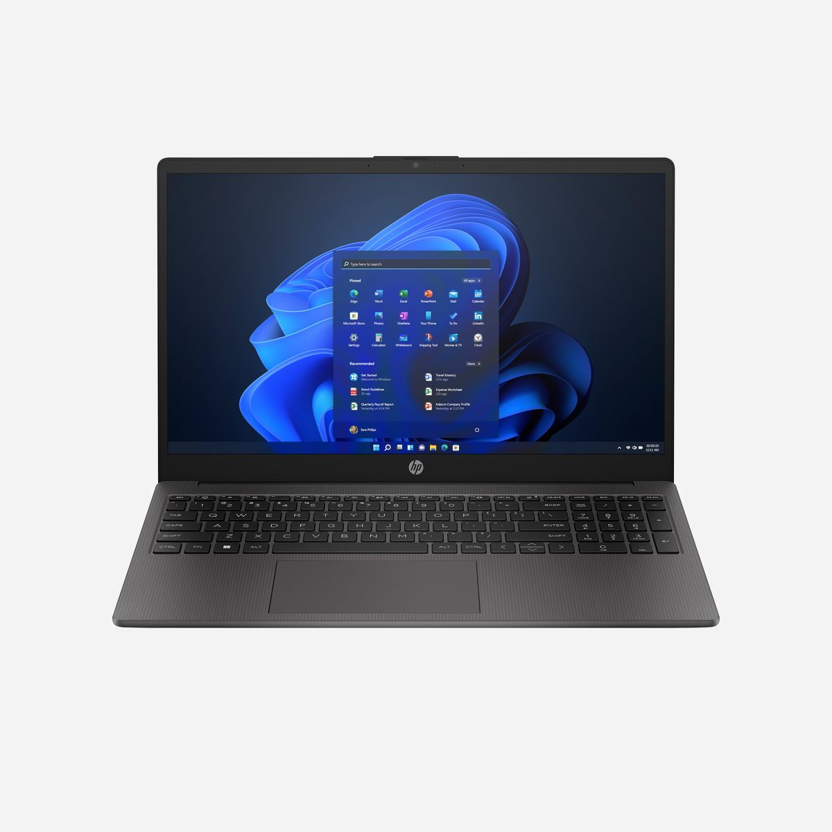 HP 250 G10 : Intel Core i3-1315U, 15.6" FHD IPS, 8GB DDR4 3200MHz, 512GB SSD NVMe, Intel UHD Graphics, FreeDOS, 1.52kg - HP 250 G10. Type de produit: Ordinateur portable, Format: Clapet. Famille de processeur: Intel® Core™ i3, Modèle de processeur: i3-1315U. Taille de l'écran: 39,6 cm (15.6"), Type HD: Full HD, Résolution de l'écran: 1920 x 1080 pixels. Mémoire interne: 8 Go, Type de mémoire interne: DDR4-SDRAM. Capacité totale de stockage: 512 Go, Supports de stockage: SSD. Modèle d'adaptateur graphique inclus: Intel® UHD Graphics. Système d'exploitation installé: DOS gratuit. Couleur du produit: Noir. Poids: 1,52 kg
