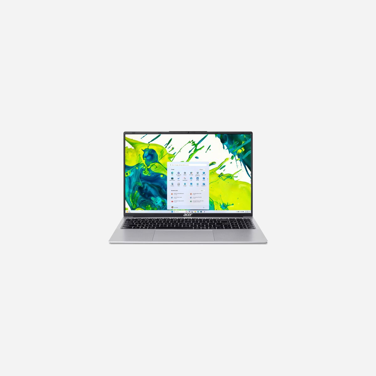 Acer Aspire Lite AL16-54P-523X - Intel Core i5-1334U, 16" WUXGA, 16GB DDR5, 512GB SSD, Intel Iris Xe Graphics, Wi-Fi 6, Windows 11 Home, Argent - Acer Aspire Lite AL16-54P-523X. Type de produit: Ordinateur portable, Format: Clapet. Famille de processeur: Intel® Core™ i5, Modèle de processeur: i5-1334U. Taille de l'écran: 40,6 cm (16"), Type HD: WUXGA, Résolution de l'écran: 1920 x 1200 pixels. Mémoire interne: 16 Go, Type de mémoire interne: DDR5-SDRAM. Capacité totale de stockage: 512 Go, Supports de stockage: SSD. Modèle d'adaptateur graphique inclus: Intel Iris Xe Graphics. Système d'exploitation installé: Windows 11 Home. Couleur du produit: Argent. Poids: 1,49 kg