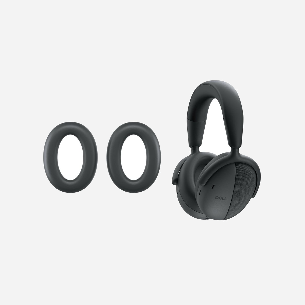 DELL HE724-DWW : Coussinets de remplacement en simili-cuir et mousse à mémoire de forme pour casque WL7024 (76.9 x 100.3 x 22.6 mm, 2 pièces) - Remplacez les coussinets de votre casque antibruit sans fil Dell Premier - WL7024 par une nouvelle paire de coussinets en mousse à mémoire de forme en similicuir assurant un port confortable toute la journée.
