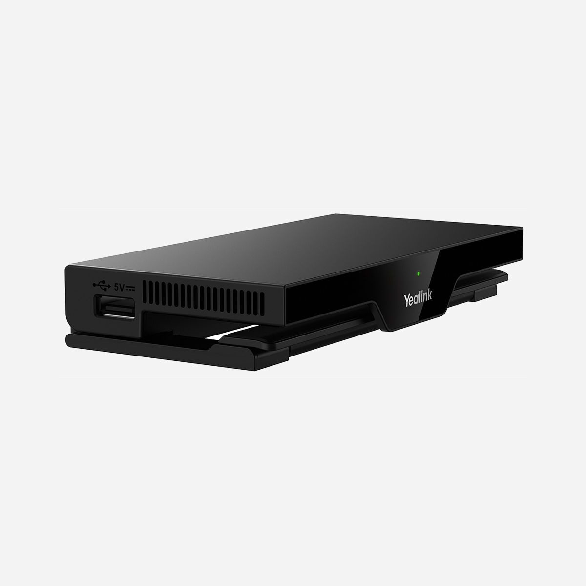 Yealink RoomCast E2 - Système de Présentation Sans Fil HDMI 4K/60ips - Wi-Fi 6 (802.11ax) - Bluetooth 5.0 - Ethernet Gigabit - PoE - Kensington - Yealink RoomCast E2. Format: Bureau, Couleur du produit: Noir, Type d'emplacement de verrouillage de câble: Kensington. Résolution maximum (HDMI): 3840 x 2160 pixels, Résolutions graphiques prises en charge: 3840 x 2160, Modes vidéo pris en charge: 2160p. Standards wifi: Wi-Fi 6 (802.11ax), Norme Wi-Fi: Wi-Fi 6 (802.11ax), LAN Ethernet : taux de transfert des données: 10,100,1000 Mbit/s. Interface: HDMI. Type de source d'alimentation: CC, PoE, Tension de sortie: 12 V