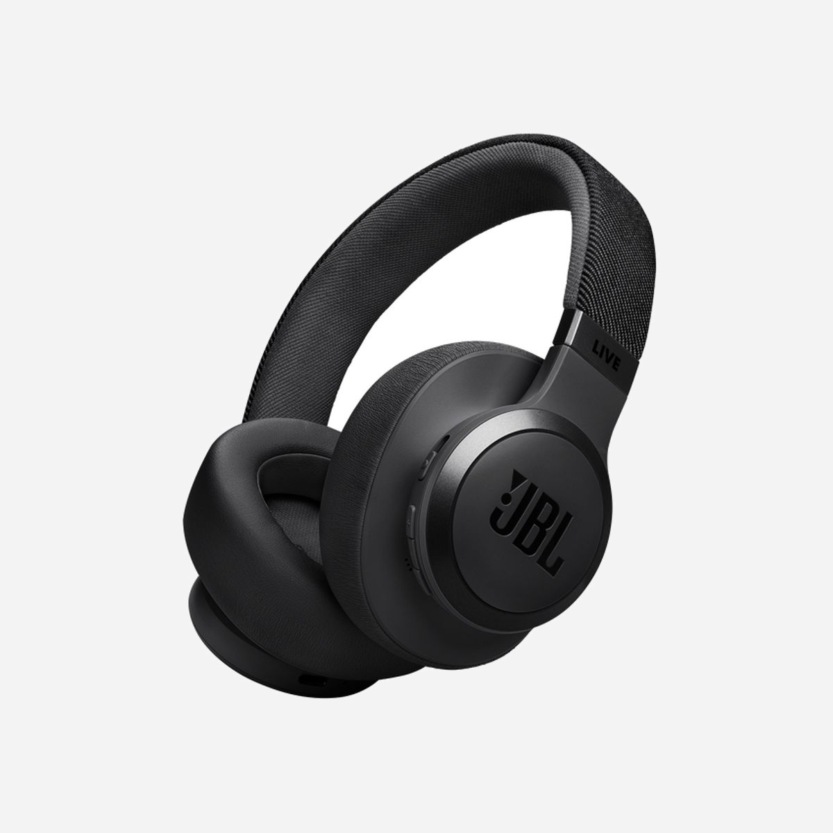 JBL Live 770NC Casque Arceau Bluetooth Noir - Fréquence 20-20000 Hz, Bluetooth 5.3, Autonomie 65h (ANC Off), Batterie 850 mAh, Microphone intégré - JBL Live 770NC. Type de produit: Casque. Technologie de connectivité: Sans fil, Bluetooth. Utilisation recommandée: Appels/Musique. Fréquence des écouteurs: 20 - 20000 Hz. Longueur de câble: 0,2 m. Poids: 256 g. Couleur du produit: Noir