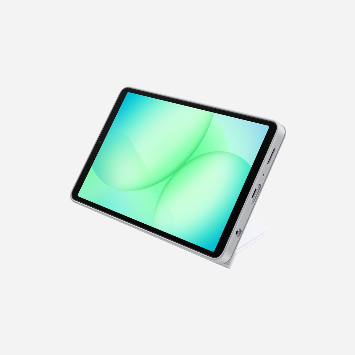 Samsung EF-BX130PWEGWW Folio Porte Carte Blanc pour Galaxy Tab A11 8.7" (22.1cm), 2 positions, 129.3x13.5x214.2mm, 206g - Ultra polyvalent pour un confort optimal<br>Mode portrait ou paysage, plus besoin de choisir avec le Book Cover hybride ! Grâce à son dos pliable, profitez d'un support stable vous permettant aussi bien d'afficher vos stories préférées en vertical, que de profiter des plus grands chef d'oeuvre de cinéma en horizontal sur votre Galaxy Tab A11.<br><br>Fini le stress de l'abîmer<br>Besoin de prendre votre tablette pour vos déplacements ? Pas de problème. Peur de l'abîmer ? Pas de problème non plus : grâce au Book Cover hybride, elle est protégée des chocs et des rayures. Même elle n'aura plus peur.