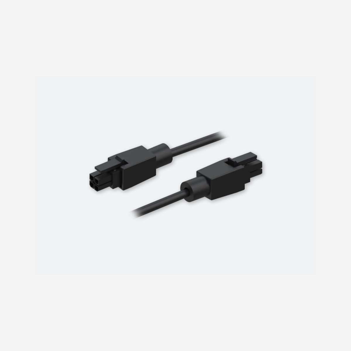 Câble d'alimentation Teltonika PR2PP10B 4-pin vers 4-pin Noir 1m, 30V 2A, AWG24, section 4x0.20mm², gaine Nylon/PVC, diam. 4.5mm, conforme REACH/RoHS - Teltonika 4-pin to 4-pin power cable. Longueur de câble: 1 m, Connecteur 1: 4 broches, Connecteur 2: 4 broches. Tension d'entrée: 30 V, Courant d'entrée: 2 A