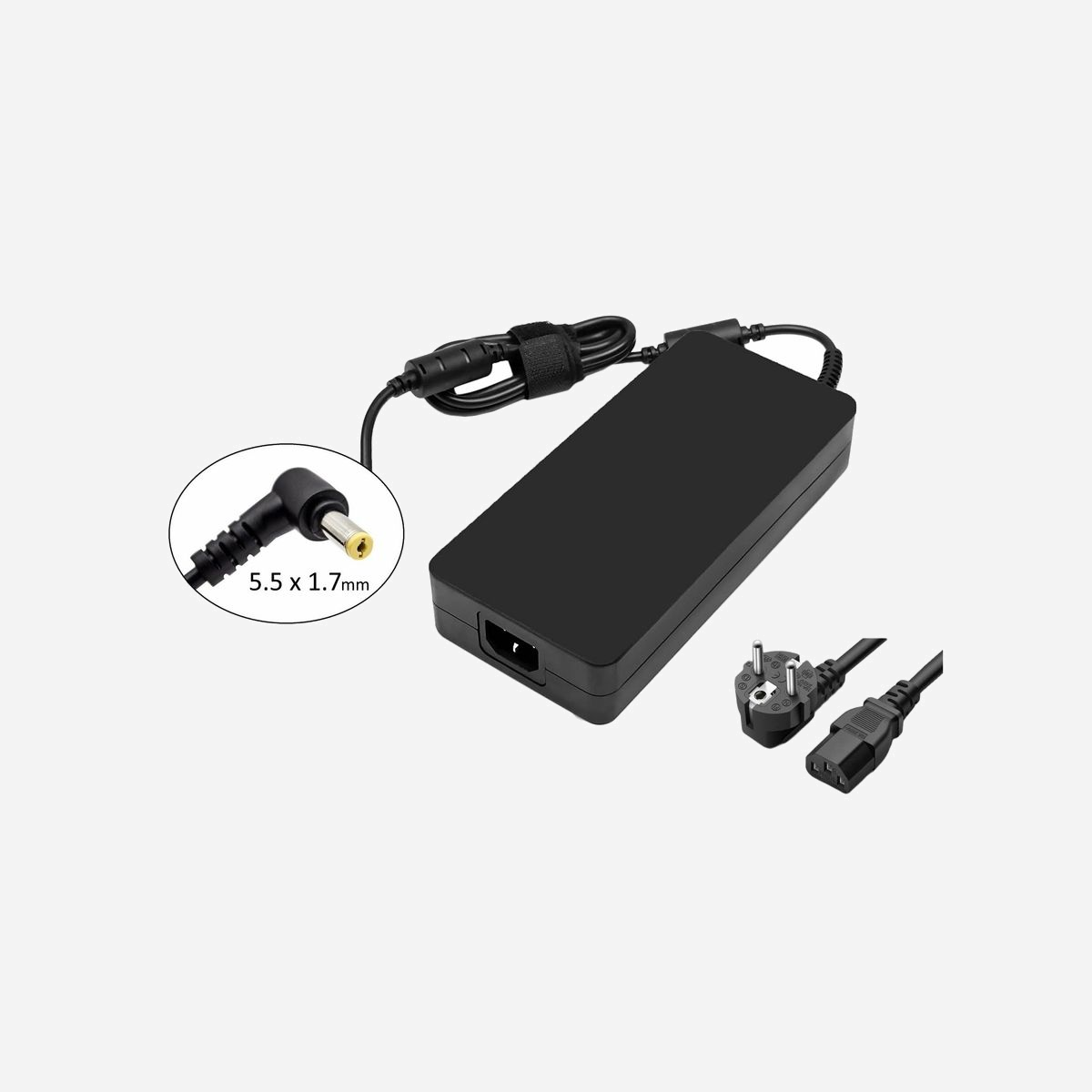 DLH Adaptateur Secteur 230W DY-AI4951 19V pour PC Portable Acer ConceptD & Nitro – Alimentation Intérieure, 172x72x35mm, 705g - DLH DY-AI4951. Utilité: Ordinateur portable, Type d'alimentation d'énergie: Intérieure, Puissance de sortie: 230 W. Couleur du produit: Noir. Largeur: 172 mm, Profondeur: 72 mm, Hauteur: 35 mm. Largeur du colis: 245 mm, Profondeur du colis: 105 mm, Hauteur du colis: 77 mm. Quantité: 1 pièce(s)