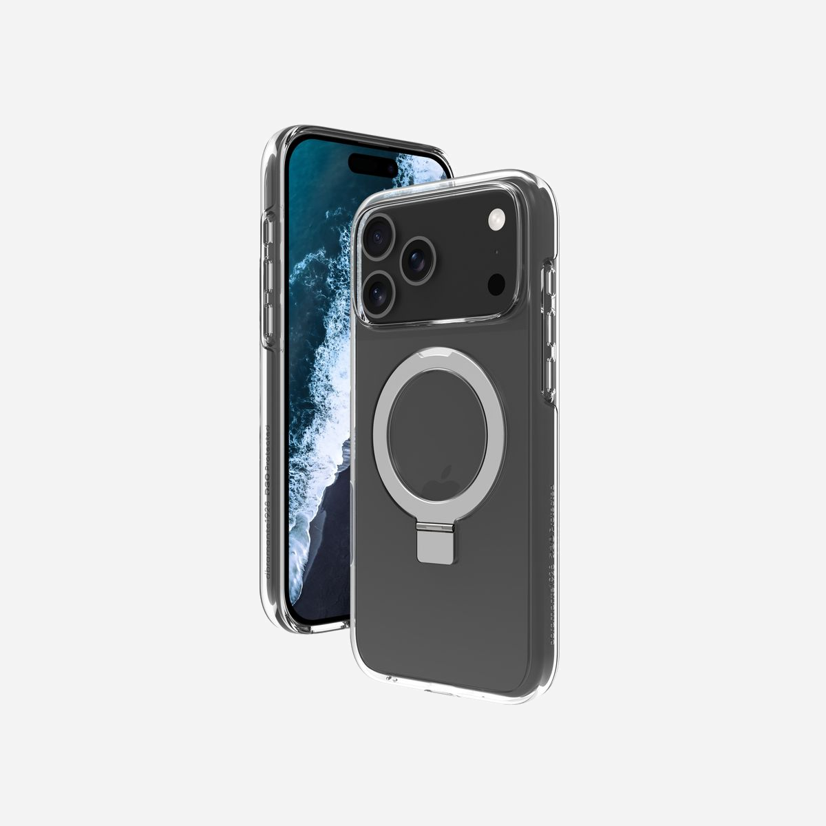 dbramante1928 Iceland Ultra D3O MS Kick Housse pour iPhone 17 Pro Max Transparent, Résistance aux Chocs 4m, Compatible MagSafe, 100% Plastique Recyclé - dbramante1928 Iceland Ultra D3O MS Kick. Type d'étui: Housse, Compatibilité de marque: Apple, Compatibilité: iPhone 17 Pro Max, Couleur du produit: Transparent