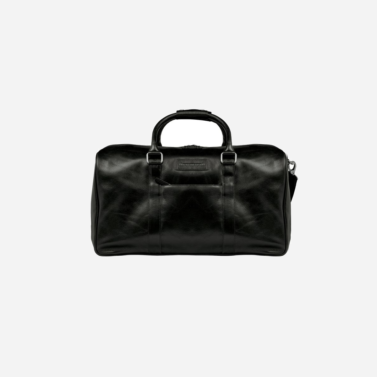 Sac de voyage dbramante1928 WKAAGTBL1021 en cuir noir, 520x280x290mm, un compartiment, port main & bandoulière amovible, fermeture à glissière, poids 1.75kg - Le partenaire idéal de vos longs week-ends luxueux. Intemporel et résistant, ce sac cabine est doté d'un grand compartiment principal entièrement doublé, de deux poches intérieures zippées et de deux séparateurs amovibles pour vous aider à organiser vos bagages et vous offrir suffisamment d'espace pour accueillir toutes vos affaires. Conçu au Danemark par une entreprise respectueuse du climat, protégez vos compagnons de voyage et la planète avec ce sac écologique riche en fonctionnalités. <br><br>Fabriqué à la main à partir d'un cuir pleine fleur luxueux, ce sac développera une belle patine à l'usage et est créé avec amour à partir de matériaux durables à longue durée de vie pour ceux qui cherchent à apporter style, protection et organisation sans effort à leurs voyages.