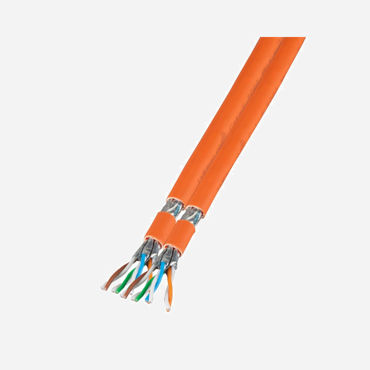 Câble Réseau EFB Elektronik MK7101DX.100-CPR Cat7 S/FTP (S-STP) 100m Orange, AWG23, 1000MHz, Standards IEEE 802.3af/at, -20°C à 60°C - EFB Elektronik MK7101DX.100-CPR. Longueur de câble: 100 m, Câble standard: Cat7, Blindage du câble: S/FTP (S-STP), Couleur du produit: Orange