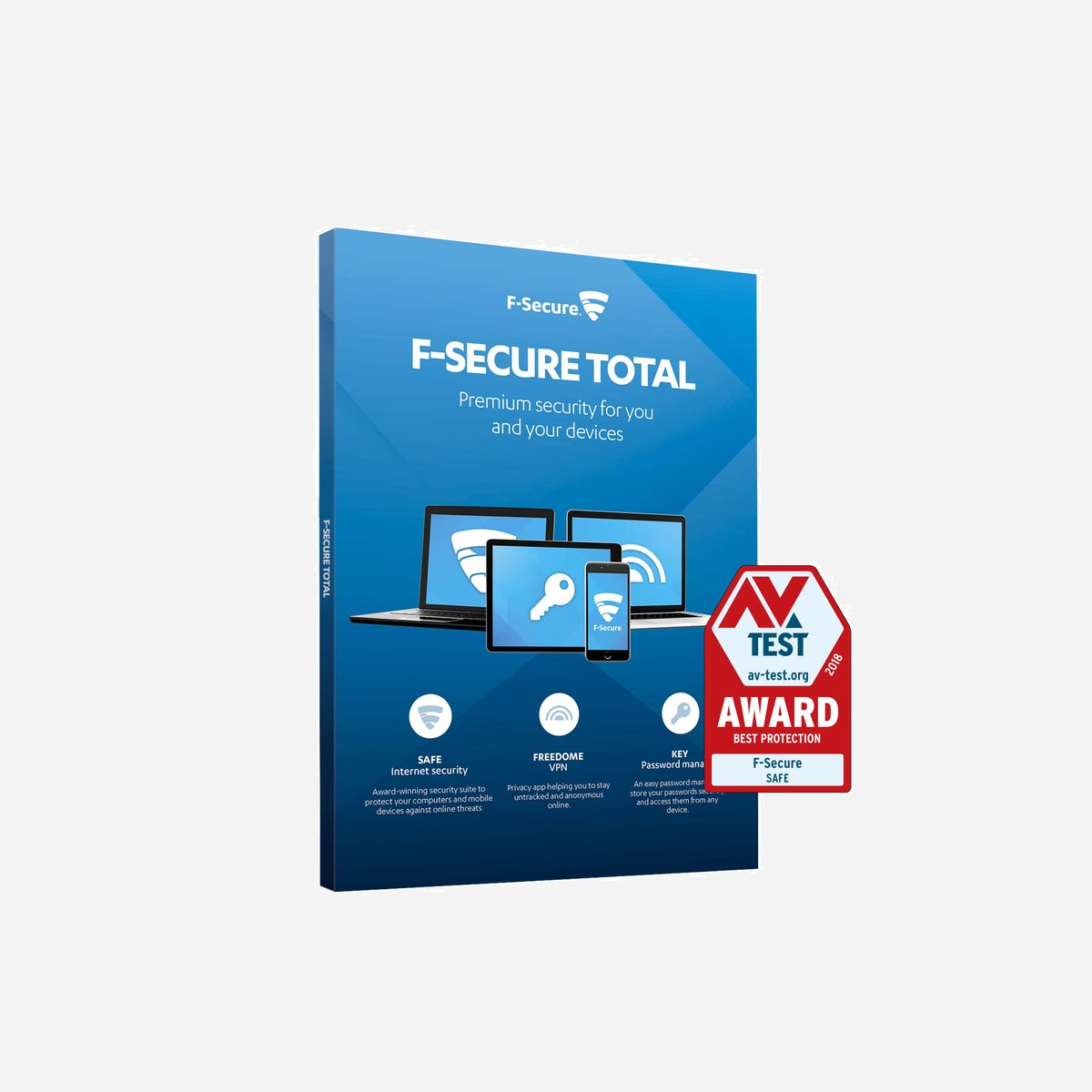 F-Secure FCFTBR1N003E2 - Solution Antivirus Professionnelle pour Plateformes Windows, macOS et Linux - Référence FCFTBR1N003E2 - F-SECURE FCFTBR1N003E2. Type: Sécurité antivirus