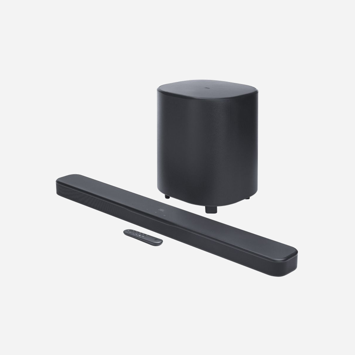 JBL Bar 500MK2 Noir: Barre de son 5.1 750W RMS, Dolby Atmos, Subwoofer 300W 10", HDMI, Bluetooth 5.3, WiFi 802.11ax, HDR Dolby Vision & HDR10 Plus - JBL Bar 500MK2. Canaux de sortie audio: 5.1 canaux, Puissance évaluée de RMS: 750 W, Décodeurs audio intégrés: Dolby Atmos. Puissance RMS du haut-parleur Soundbar: 450 W, Diamètre de haut parleur aigu: 2 cm. Puissance RMS du Subwoofer: 300 W, Diamètre du woofer (subwoofer): 25,4 cm (10"). Couleur du produit: Noir, Technologie HDR (plage dynamique élevée): Dolby Vision, High Dynamic Range 10+ (HDR10 Plus), Température d'opération: 0 - 45 °C. Technologie de connectivité: Avec fil &sans fil, Standards wifi: 802.11a, 802.11b, 802.11g, Wi-Fi 4 (802.11n), Wi-Fi 5 (802.11ac), Wi-Fi 6 (802.11ax)