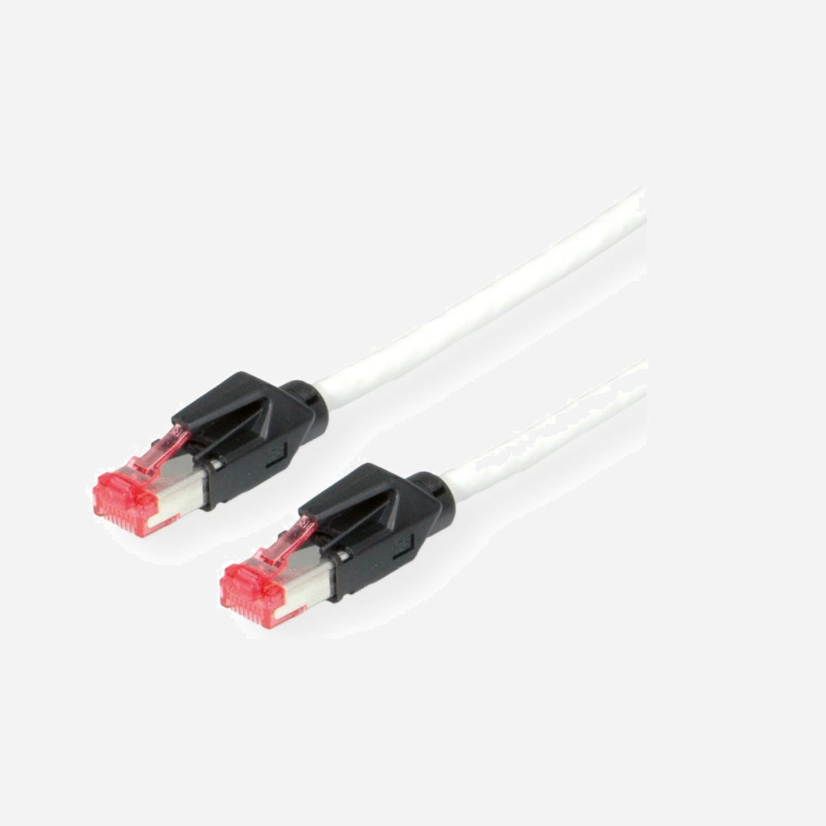 Secomp Câble Réseau Cat6 S/FTP (S-STP) 10m Gris RJ-45 Mâle-Mâle, AWG26, Classe E, Diamètre 6mm - Réf: 21.05.0100 - Secomp 21.05.0100. Longueur de câble: 10 m, Câble standard: Cat6, Blindage du câble: S/FTP (S-STP), Connecteur 1: RJ-45, Connecteur 2: RJ-45, Couleur du produit: Gris