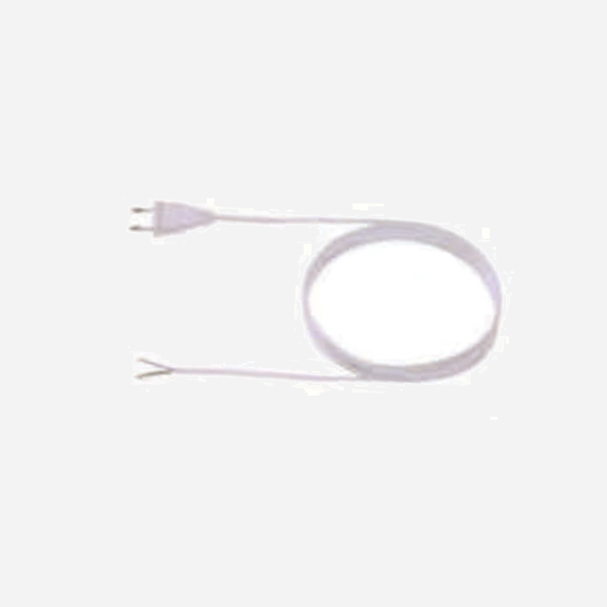Câble secteur Bachmann 202.285 Blanc 3m, 250V, 2 conducteurs 0.75mm², connecteur mâle droit, gaine PVC - Bachmann 202.285. Longueur de câble: 3 m. Tension d'entrée: 250 V