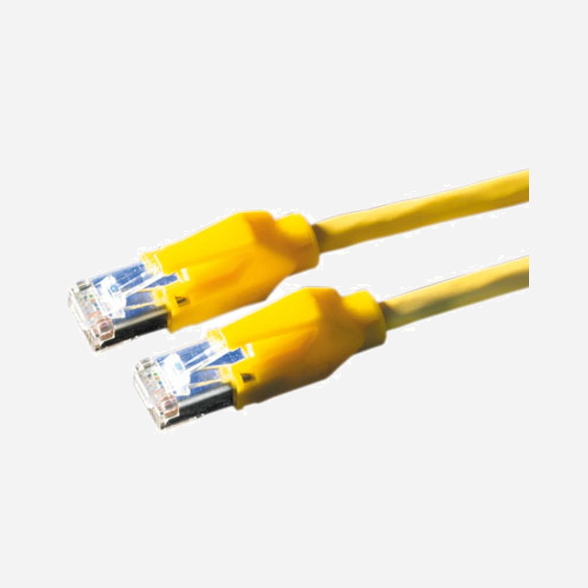 Câble Patch Draka Comteq S/FTP Cat6 Jaune 0.5m - 8x AWG 27 100 Ohm - Référence 21.05.2002 - Draka Comteq S/FTP Patch cable Cat6, Yellow, 0.5 m. Longueur de câble: 0,5 m, Couleur du produit: Jaune