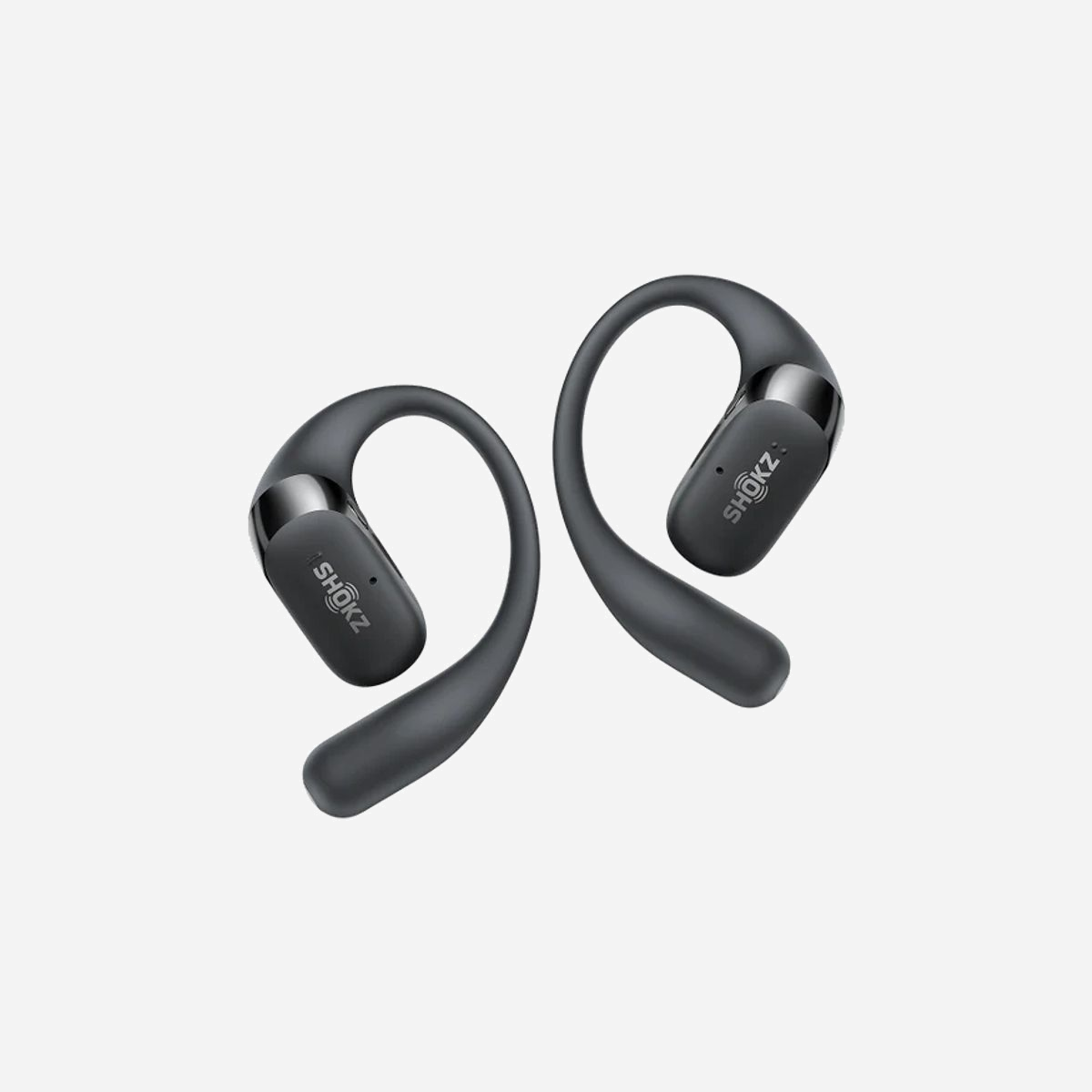 SHOKZ OpenFit 2+ Casques sans Fil Bluetooth 5.4 Noir - Ecouteurs Crochets auriculaires IP55, Autonomie 11h/48h, Microphone, AAC/SBC/A2DP/AVRCP/HFP - SHOKZ OpenFit 2+. Type de produit: Casques. Technologie de connectivité: Sans fil, Bluetooth. Utilisation recommandée: Appels/Musique. Portée du routeur sans fil: 10 m. Poids: 4,8 g. Couleur du produit: Noir