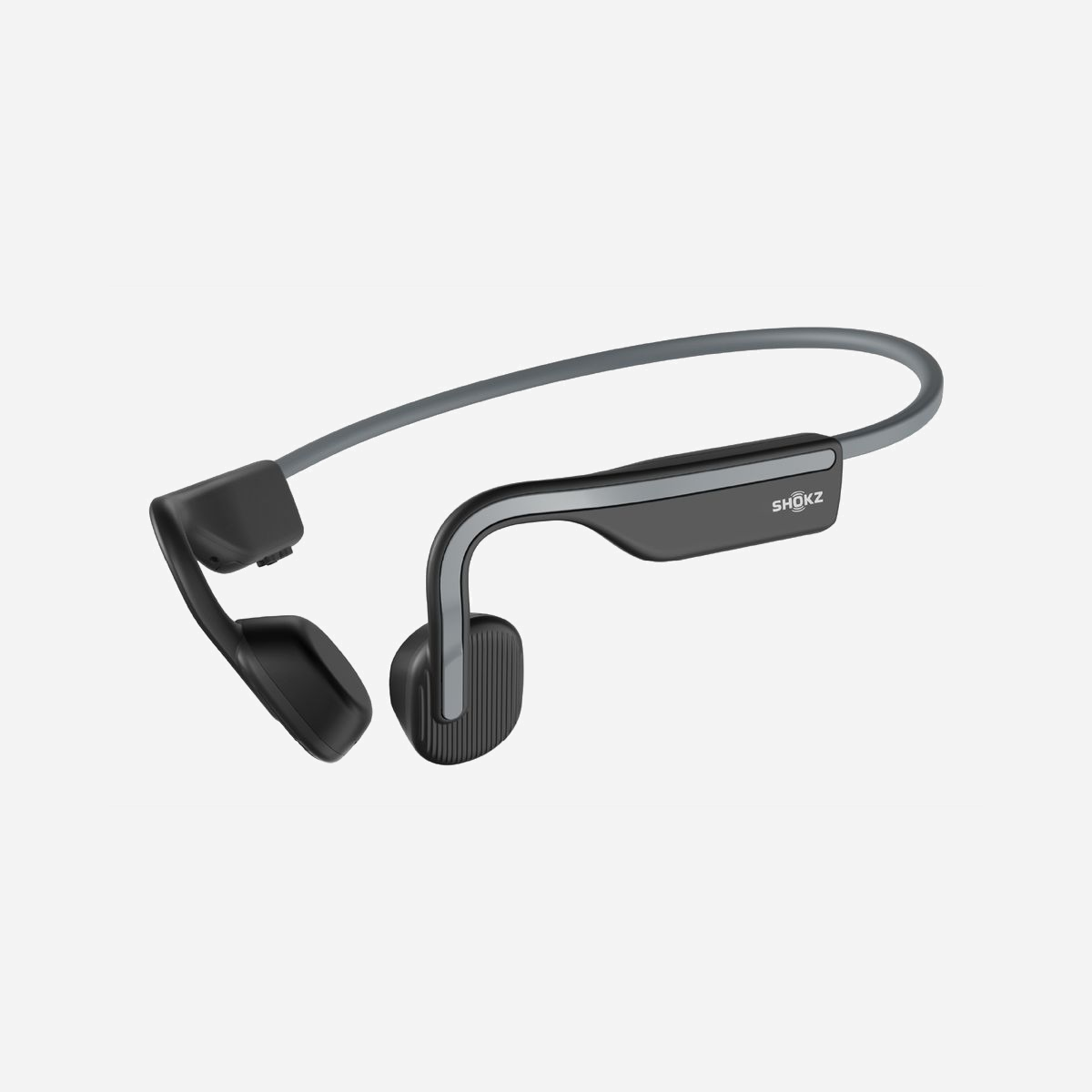 SHOKZ OpenMove Casque Sport Minerve Bluetooth 5.1 Gris - 20-20000Hz, IP55, Portée 10m, Microphone intégré avec réduction de bruit, Autonomie 6h - SHOKZ OpenMove. Type de produit: Casques. Technologie de connectivité: Sans fil, Bluetooth. Utilisation recommandée: Sports. Fréquence des écouteurs: 20 - 20000 Hz. Portée du routeur sans fil: 10 m. Poids: 290 g. Couleur du produit: Gris