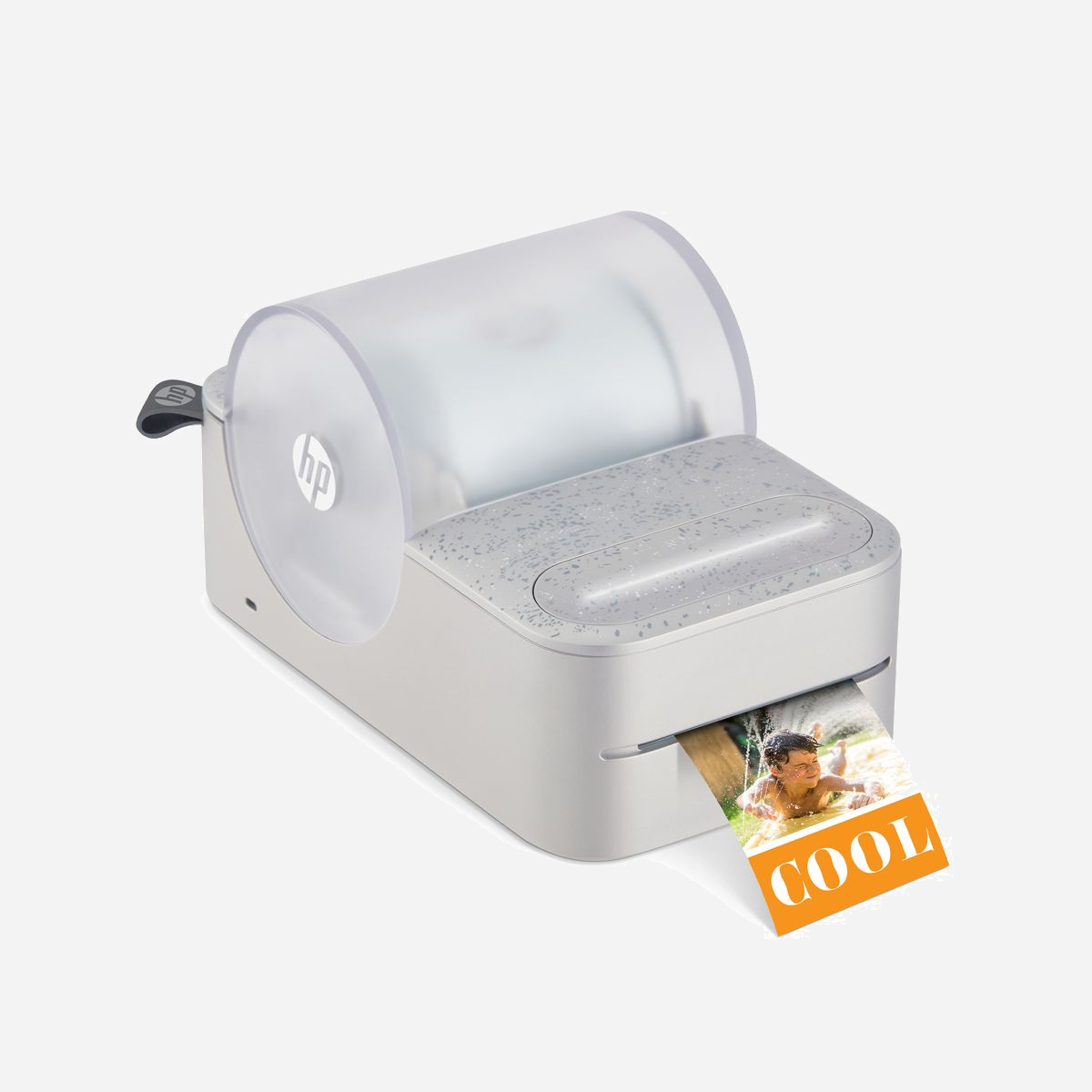 HP Sprocket Panorama Imprimante Étiquettes & Photos Portable Couleur ZINK 313 DPI, Bluetooth 5.0, Batterie 1000mAh, USB, Android/iOS, 146x63.5x75.2mm, 700g - HP Sprocket Panorama Instant Portable Color Label & Photo Printer. Technologie d'impression: ZINK (Zero-Ink), Résolution maximale: 313,58 x 313,58 DPI, Vitesse d'impression (mesure métrique): 3,3 mm/sec, Couleur. Technologie de connectivité: Avec fil &sans fil, Bluetooth, Modèle du Bluetooth: 5.0, Port USB. Couleur du produit: Gris