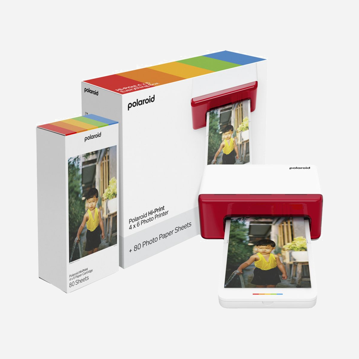 Polaroid Hi-Print 6553 Imprimante Photo Thermique 4"x6" (10x15cm) Bluetooth, Technologie Thermique, Usage Domestique/Professionnel, Blanc - Polaroid Hi-Print 6553. Technologie d'impression: Thermique. Format d’impression maximale: 4" x 6" (10x15 cm). Bluetooth. Couleur du produit: Blanc