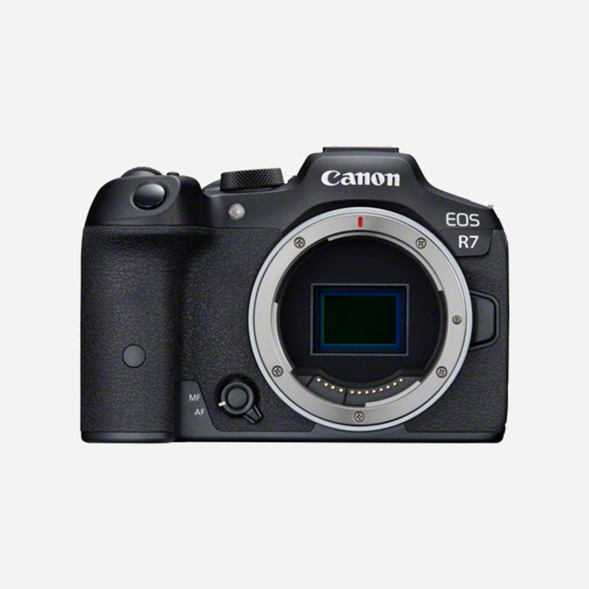 Canon EOS R7 Boîtier MILC 32.5MP CMOS 6960x4640 4K UHD Dual Pixel CMOS AF II, ISO 51200, Wi-Fi, Bluetooth, 2x SD, Viseur OLED 2.36M pts - Canon EOS R7. Type d'appareil photo: Boîtier MILC, Mégapixel: 32,5 MP, Type de capteur: CMOS, Résolution d'image maximale: 6960 x 4640 pixels. La sensibilité ISO (max): 51200. Vitesse maximale d'obturation de la caméra: 1/8000 s. Wifi. Type HD: 4K Ultra HD, Résolution vidéo maximale: 3840 x 2160 pixels. Taille de l'écran: 7,49 cm (2.95"). Viseur d'appareil photo: Électronique. PictBridge. Poids: 530 g. Couleur du produit: Noir