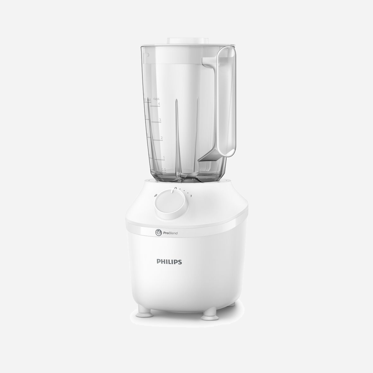 Philips Série 3000 HR2041/00 Blender 450W, Bol 1.9L, Technologie ProBlend, 4 Vitesses, Pulse, Pilon à Glace, Lames Acier Inox, 19000 tr/min - <b>Système problend unique</b><br><br><br><b>Des mixages onctueux et sans morceaux en 45 secondes*</b><br>Découvrez le Blender de Philips conçu pour améliorer vos mixages au quotidien, avec une puissance de 450 W et des performances de lame qui vous permettront de venir à bout de tous vos ingrédients et même de piler la glace. Obtenez une consistance onctueuse avec un effort minimal, en un clin d'œil grâce à notre blendeur mixeur d'une capacité totale de 1.9L. Avec l'application HomeID vous pourrez réaliser des plats familiaux sains et savoureux.